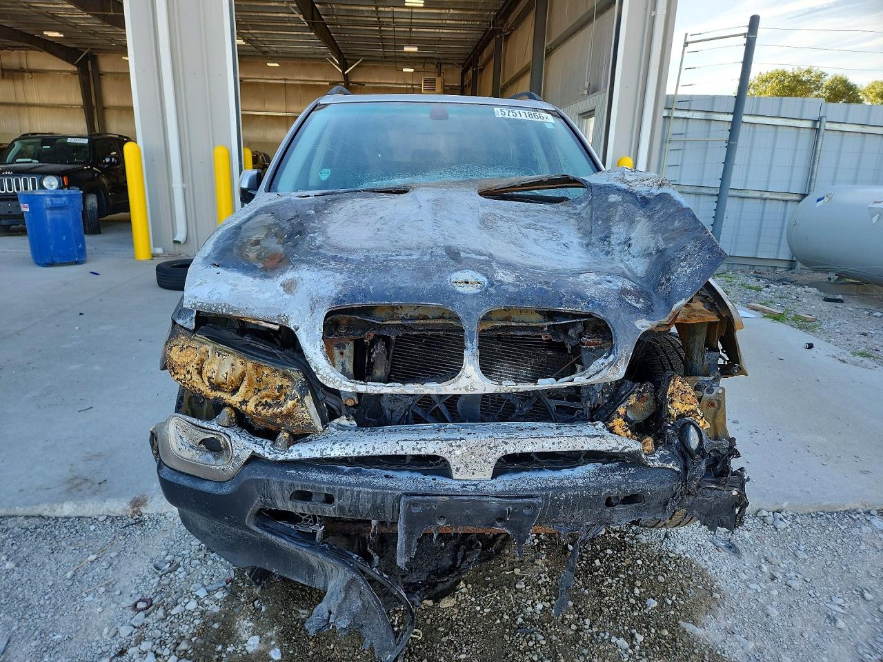 2006 Bmw X5 3.0i Silver vin: 5UXFA13576LY27083