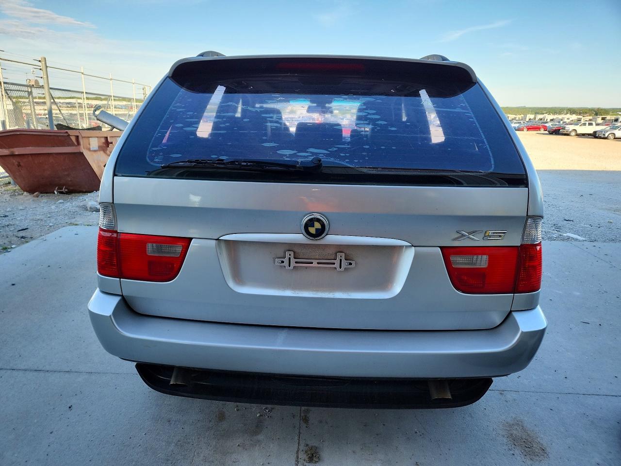 2006 Bmw X5 3.0i Silver vin: 5UXFA13576LY27083