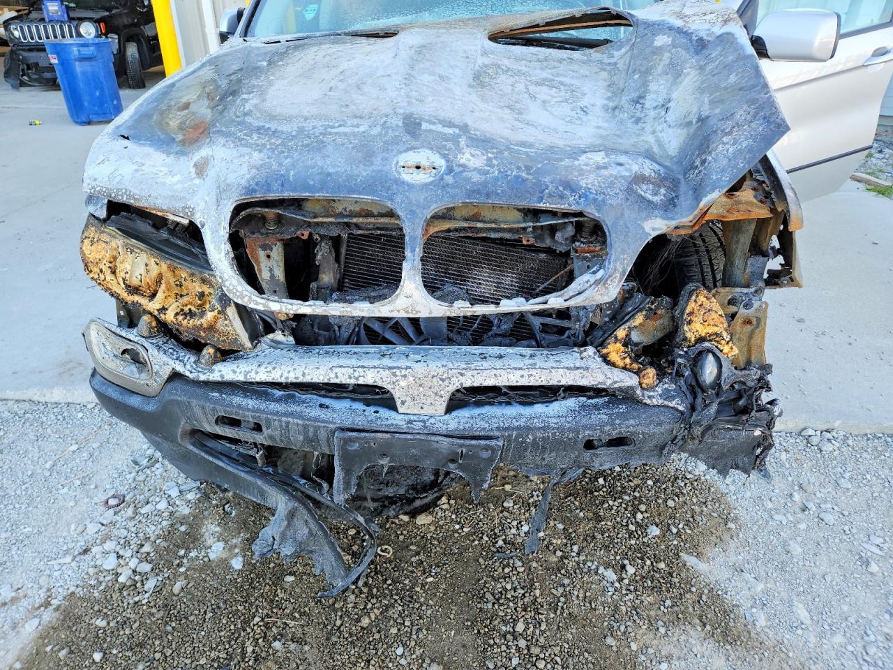 2006 Bmw X5 3.0i Silver vin: 5UXFA13576LY27083