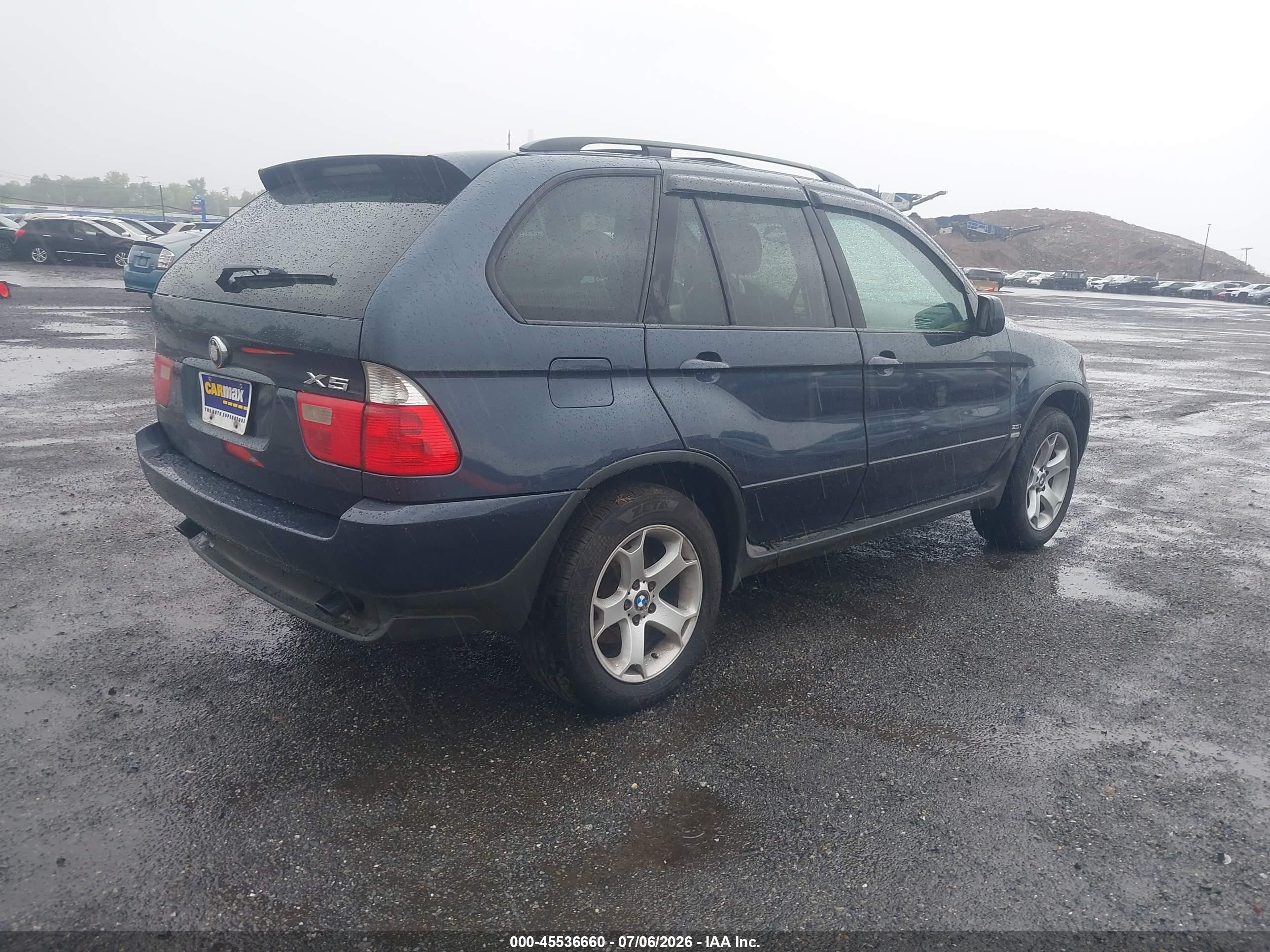 2006 Bmw X5 3.0i Gray vin: 5UXFA13576LY37998
