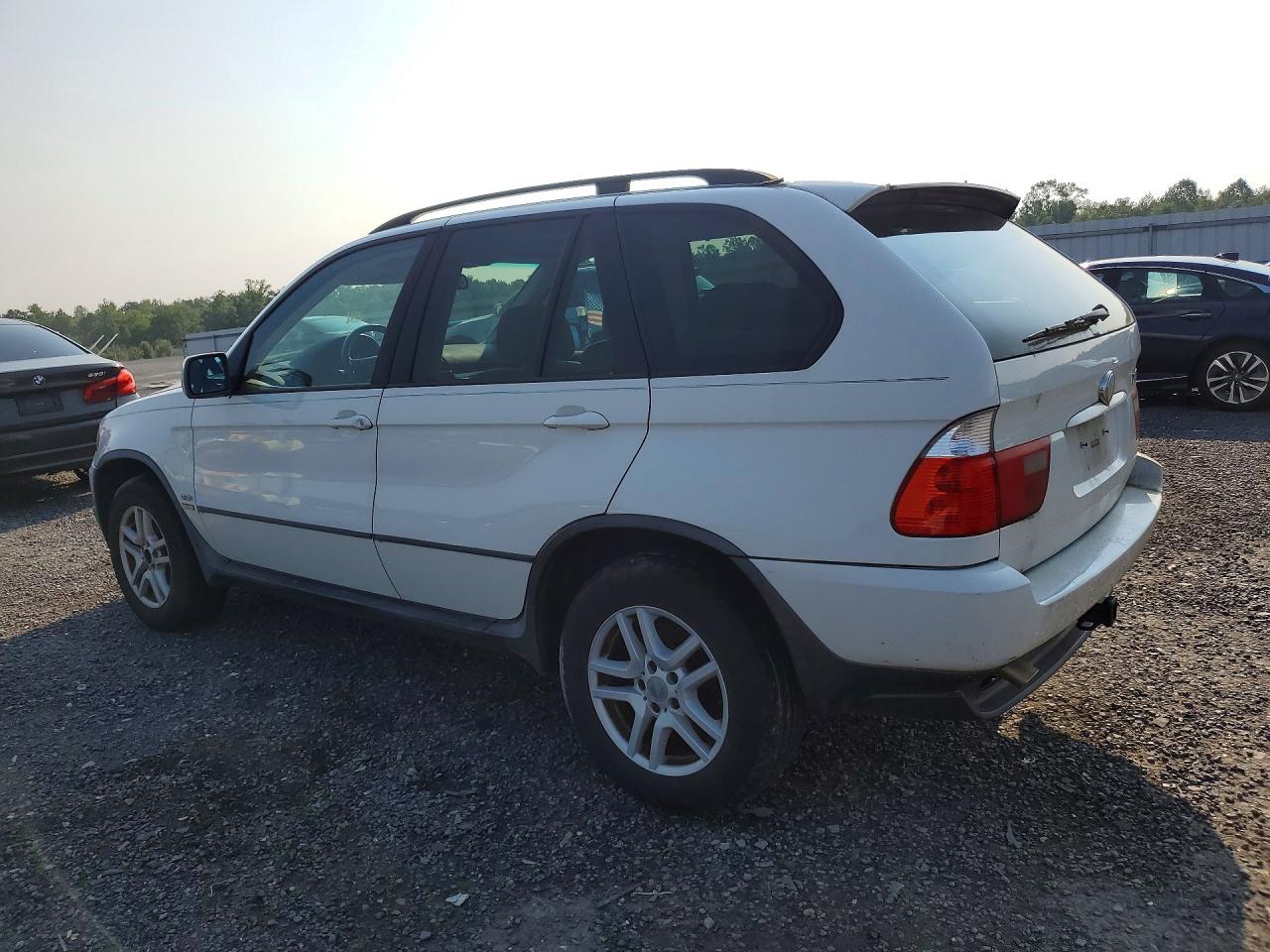 2006 Bmw X5 3.0i Белый vin: 5UXFA13576LY42537