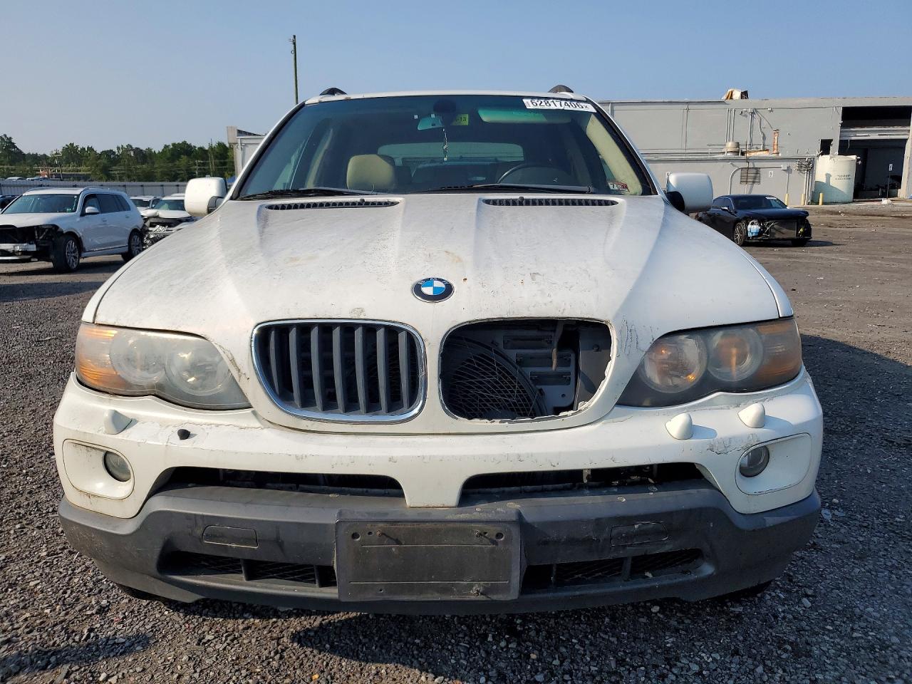 2006 Bmw X5 3.0i Белый vin: 5UXFA13576LY42537