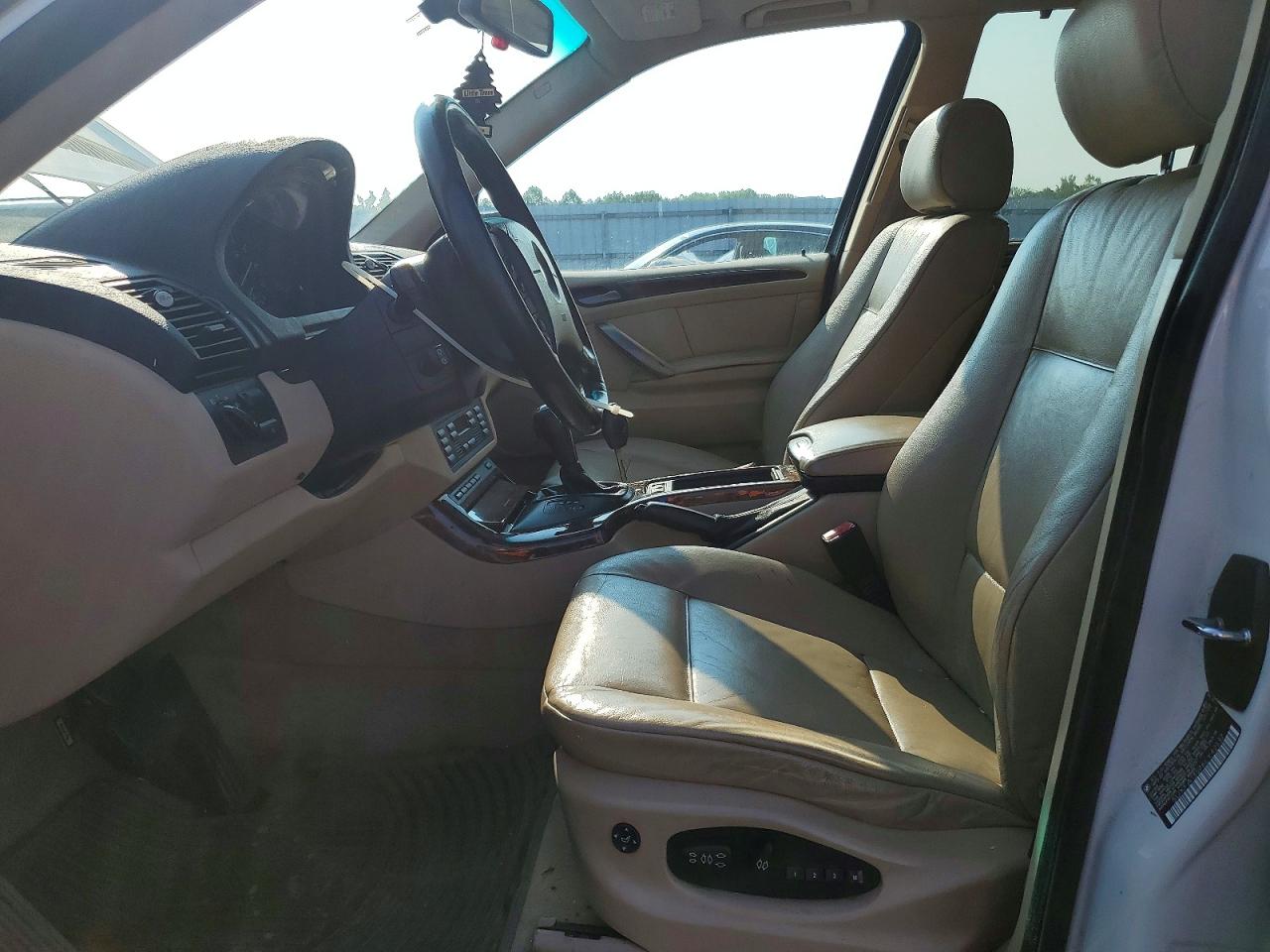2006 Bmw X5 3.0i Белый vin: 5UXFA13576LY42537