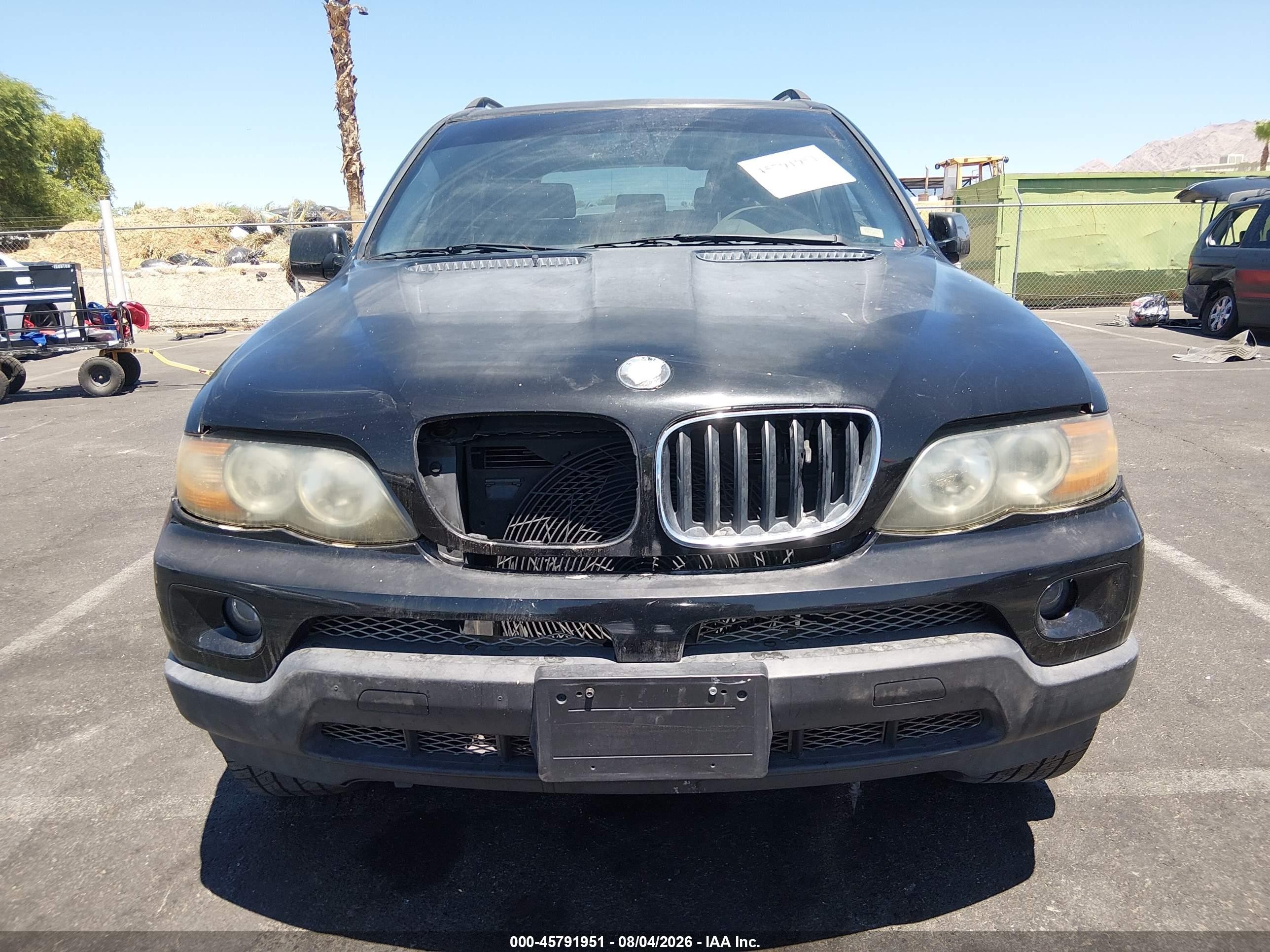 2006 Bmw X5 3.0i Black vin: 5UXFA13586LY40988