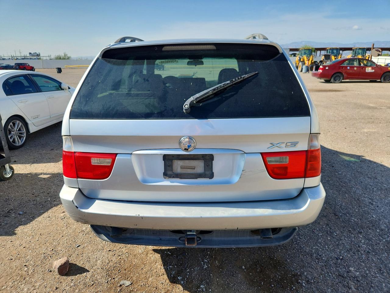 2004 Bmw X5 3.0i Silver vin: 5UXFA13594LU21917