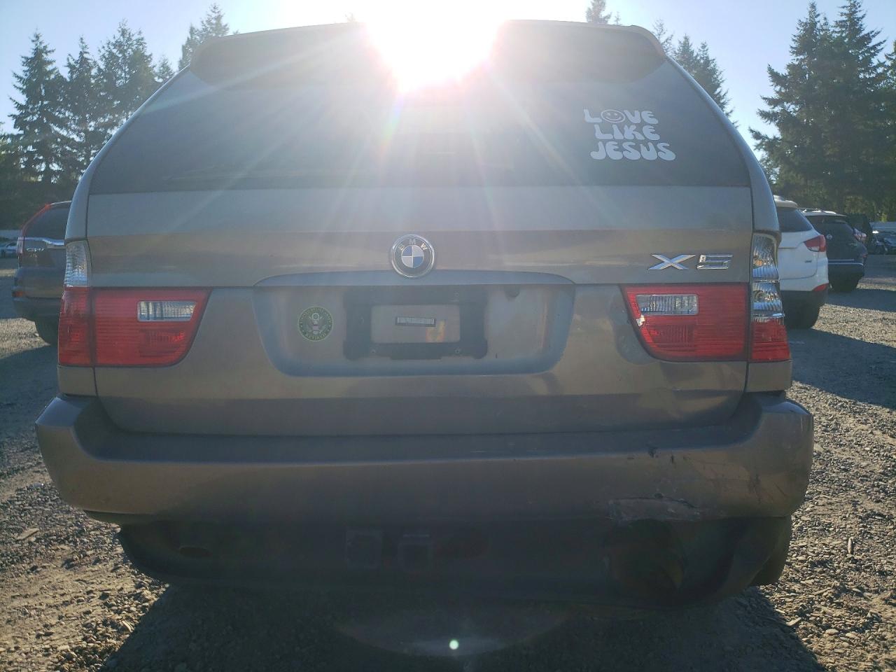 2005 Bmw X5 3.0i Tan vin: 5UXFA13595LY10557