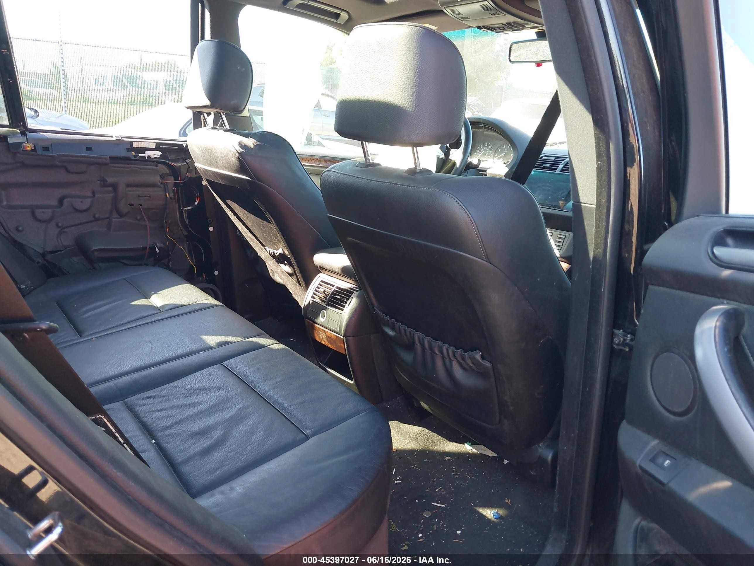 2005 Bmw X5 3.0i Black vin: 5UXFA13595LY13782