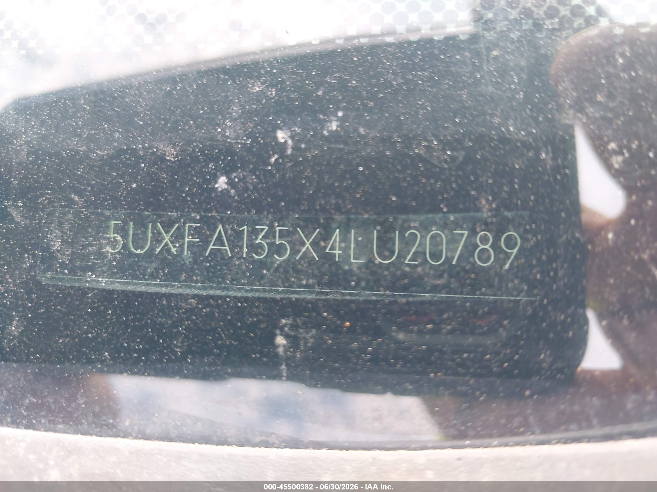 2004 Bmw X5 3.0i Серый vin: 5UXFA135X4LU20789