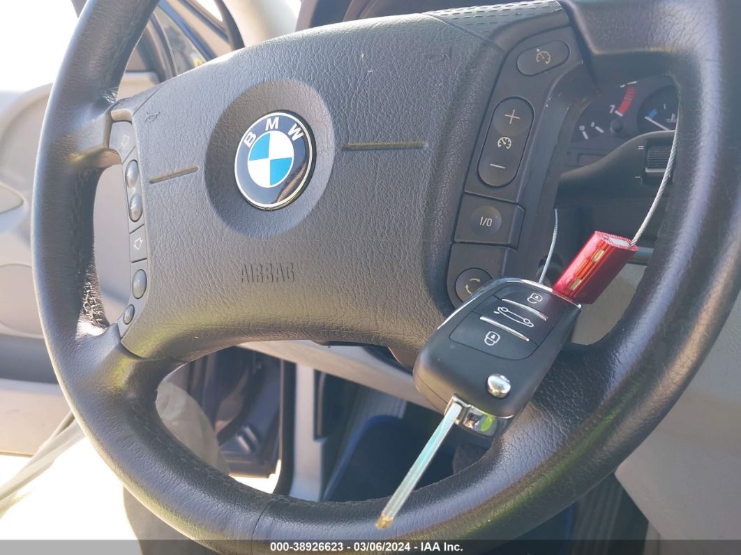 2004 Bmw X5 3.0i Blue vin: 5UXFA135X4LU22848