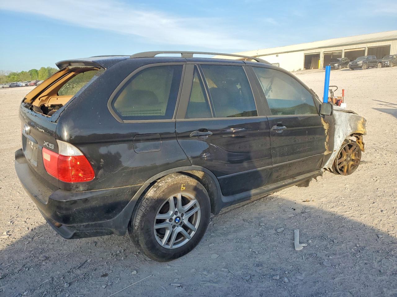 2004 Bmw X5 3.0i Black vin: 5UXFA135X4LU43022