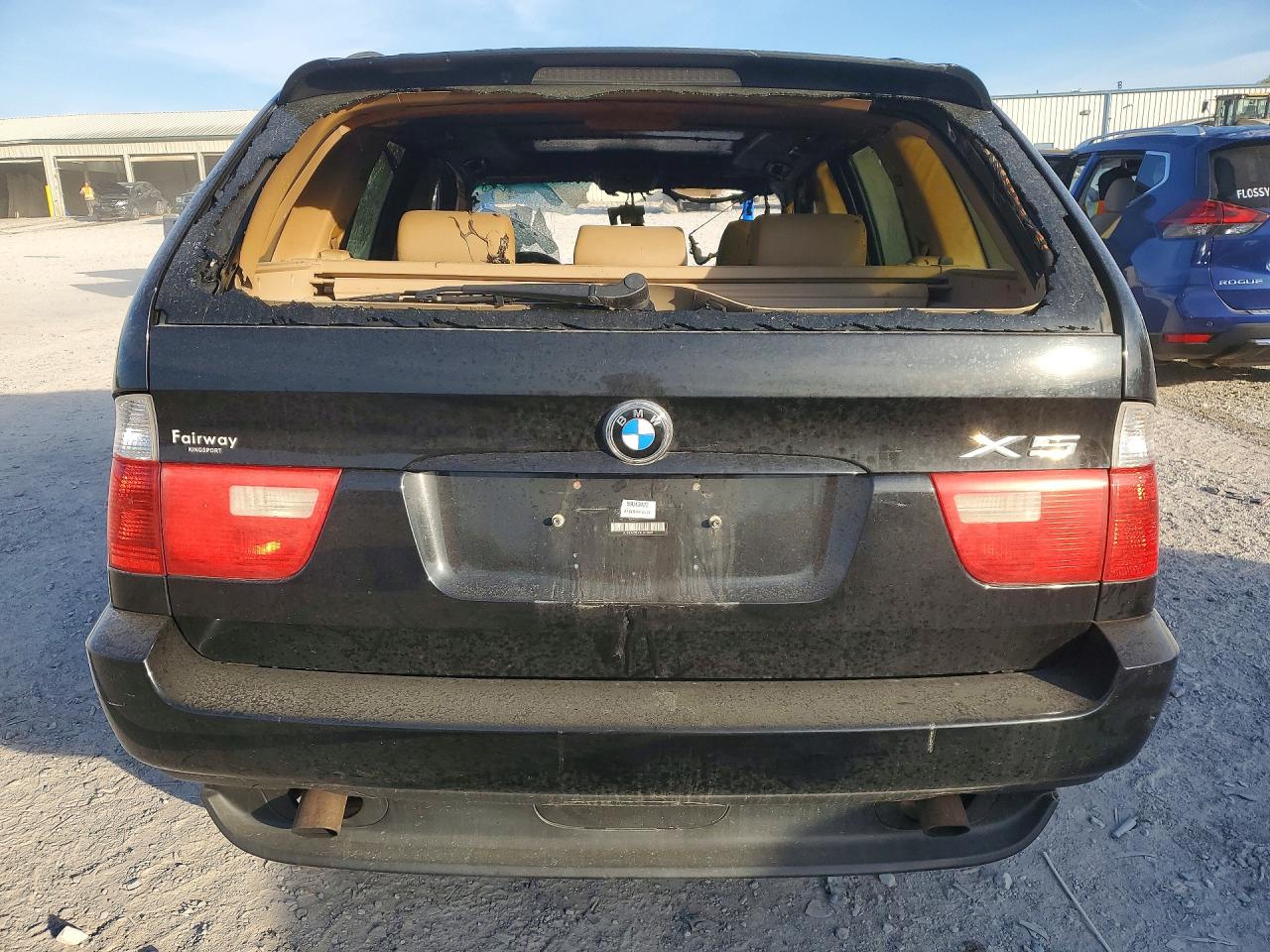 2004 Bmw X5 3.0i Black vin: 5UXFA135X4LU43022
