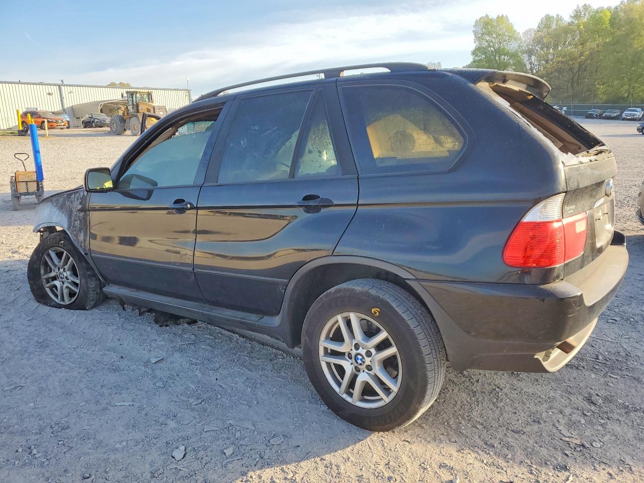 2004 Bmw X5 3.0i Black vin: 5UXFA135X4LU43022