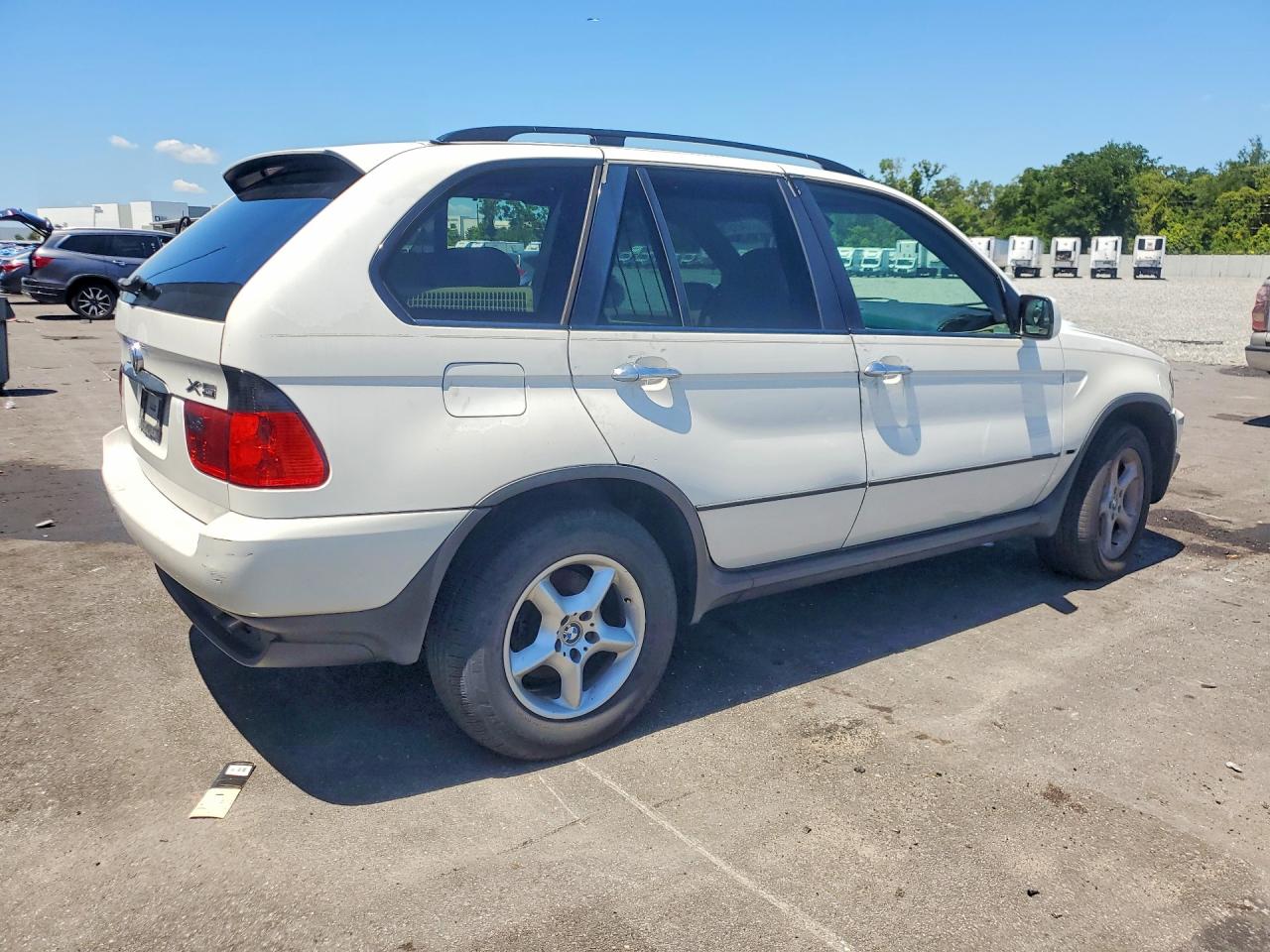 2002 Bmw X5 3.0i White vin: 5UXFA53502LP38604