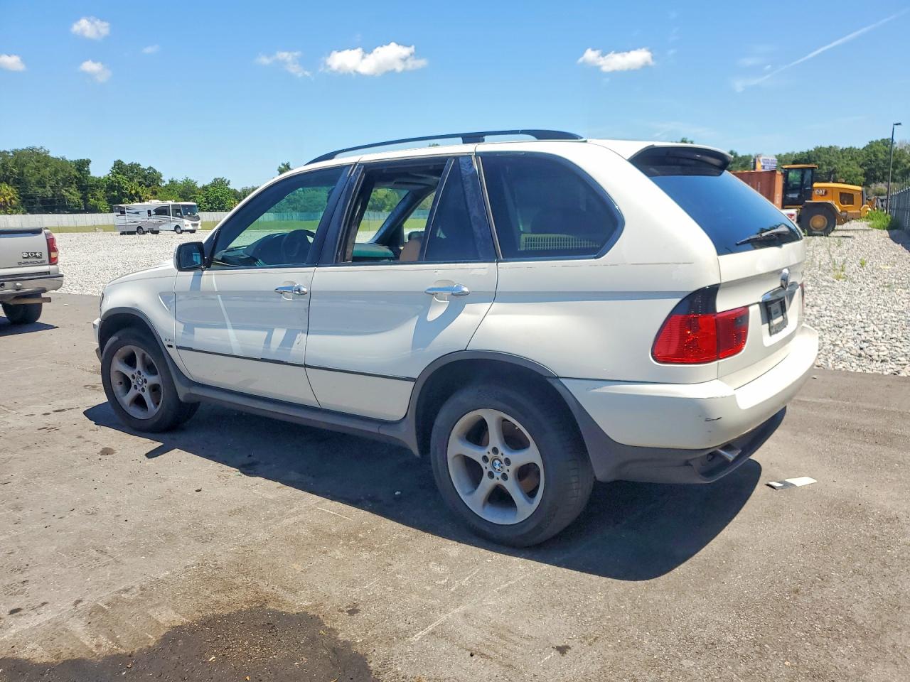 2002 Bmw X5 3.0i White vin: 5UXFA53502LP38604