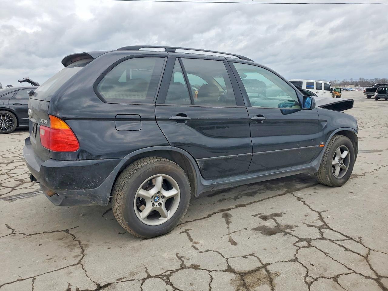 2003 Bmw X5 3.0i Black vin: 5UXFA53503LW26094