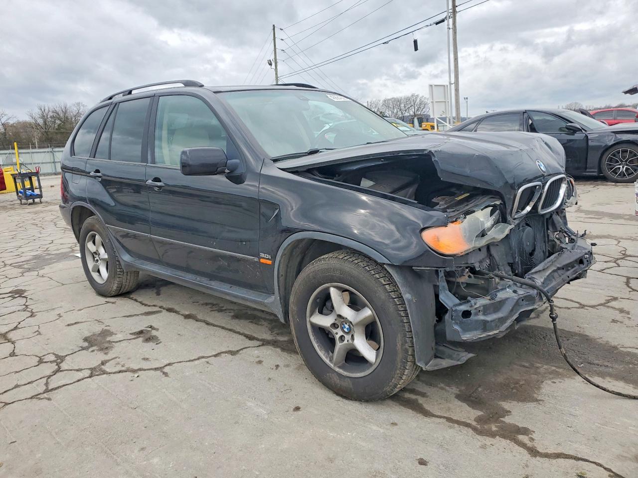 2003 Bmw X5 3.0i Black vin: 5UXFA53503LW26094