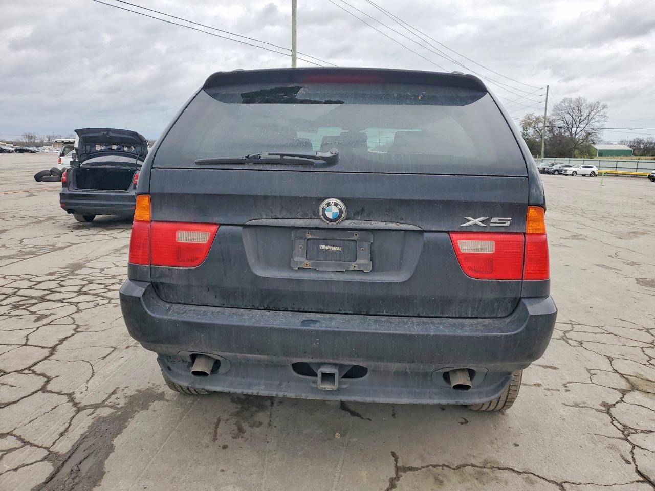 2003 Bmw X5 3.0i Black vin: 5UXFA53503LW26094