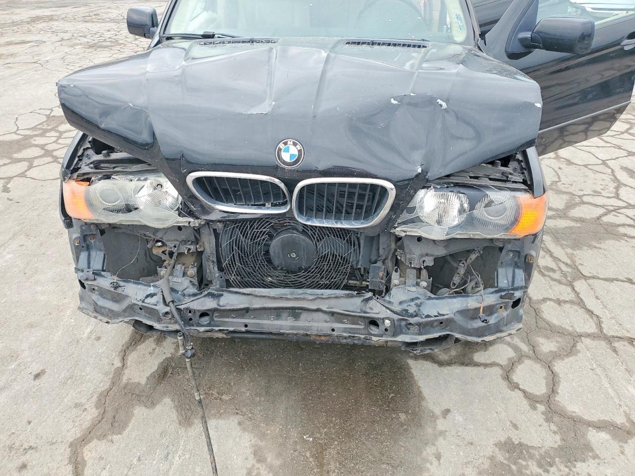 2003 Bmw X5 3.0i Black vin: 5UXFA53503LW26094