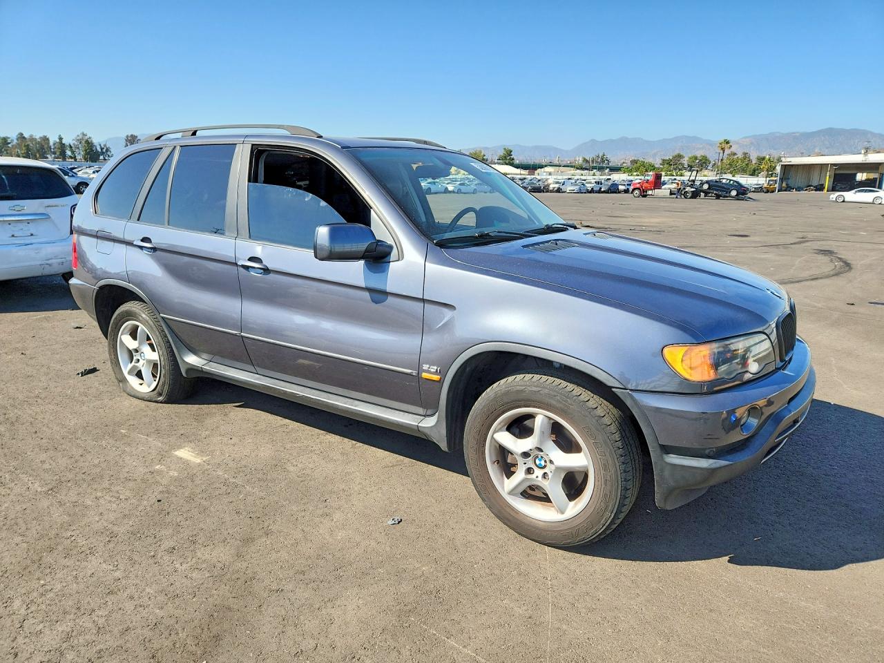 2003 Bmw X5 3.0i Blue vin: 5UXFA53513LV98757