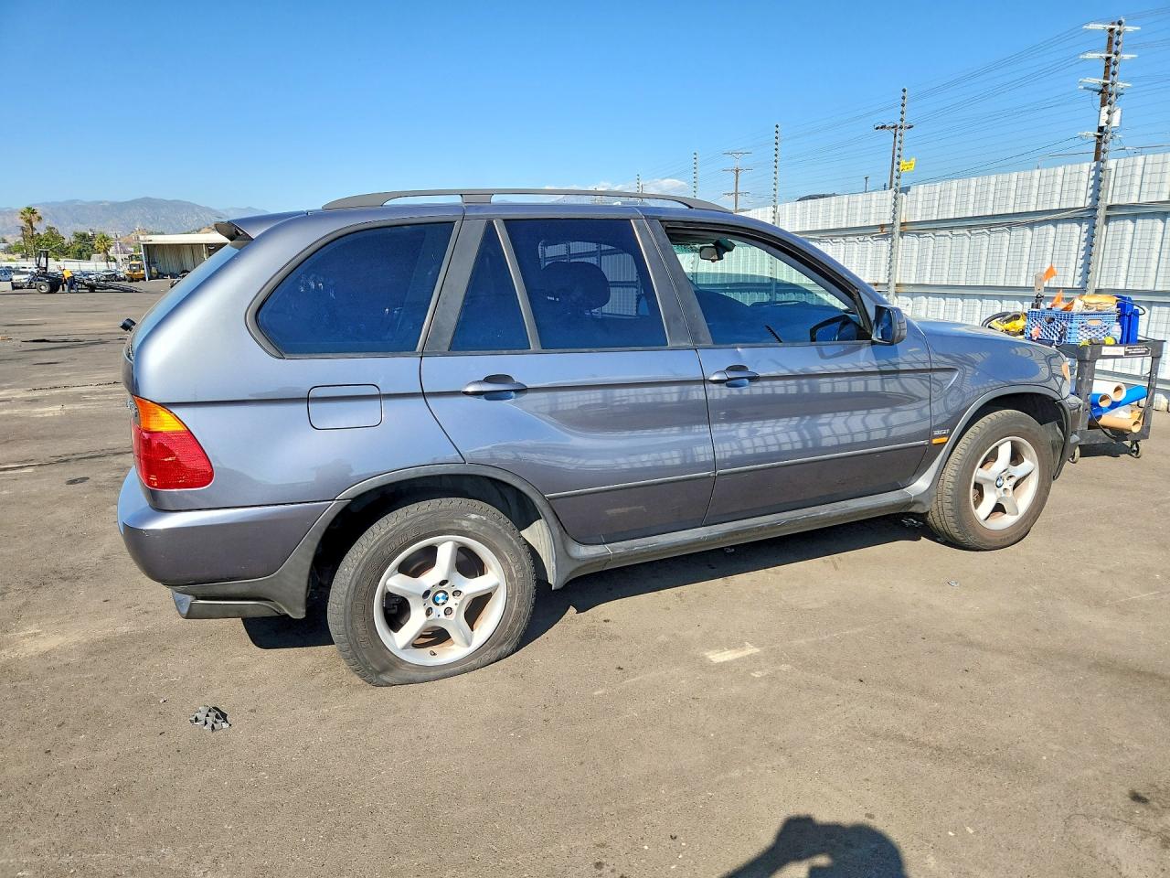 2003 Bmw X5 3.0i Blue vin: 5UXFA53513LV98757