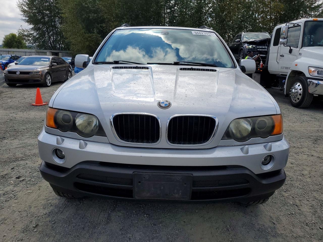 2003 Bmw X5 3.0i Silver vin: 5UXFA53523LW24752