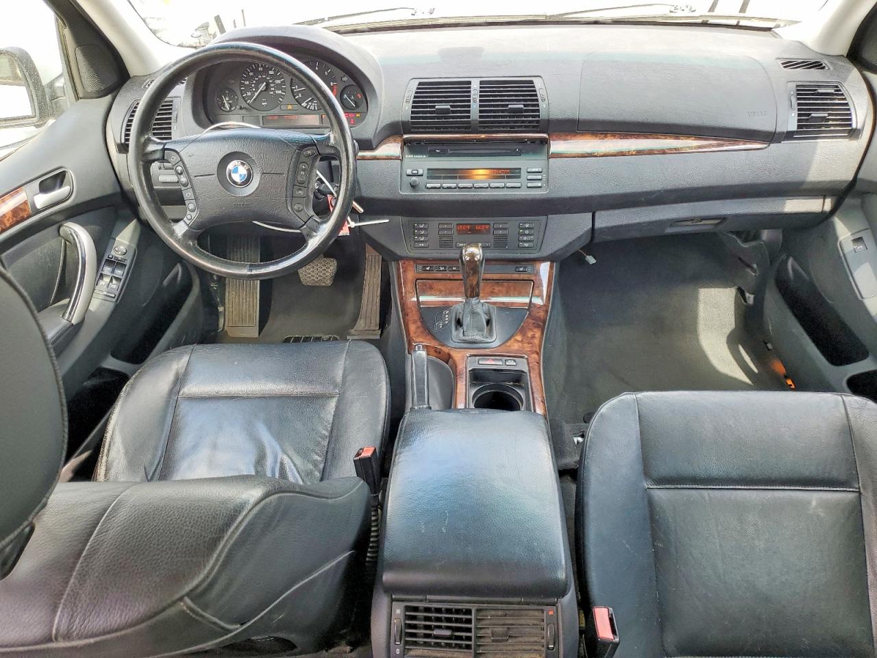 2003 Bmw X5 3.0i Silver vin: 5UXFA53523LW24752