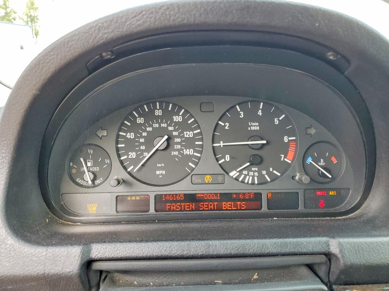 2003 Bmw X5 3.0i Silver vin: 5UXFA53523LW24752
