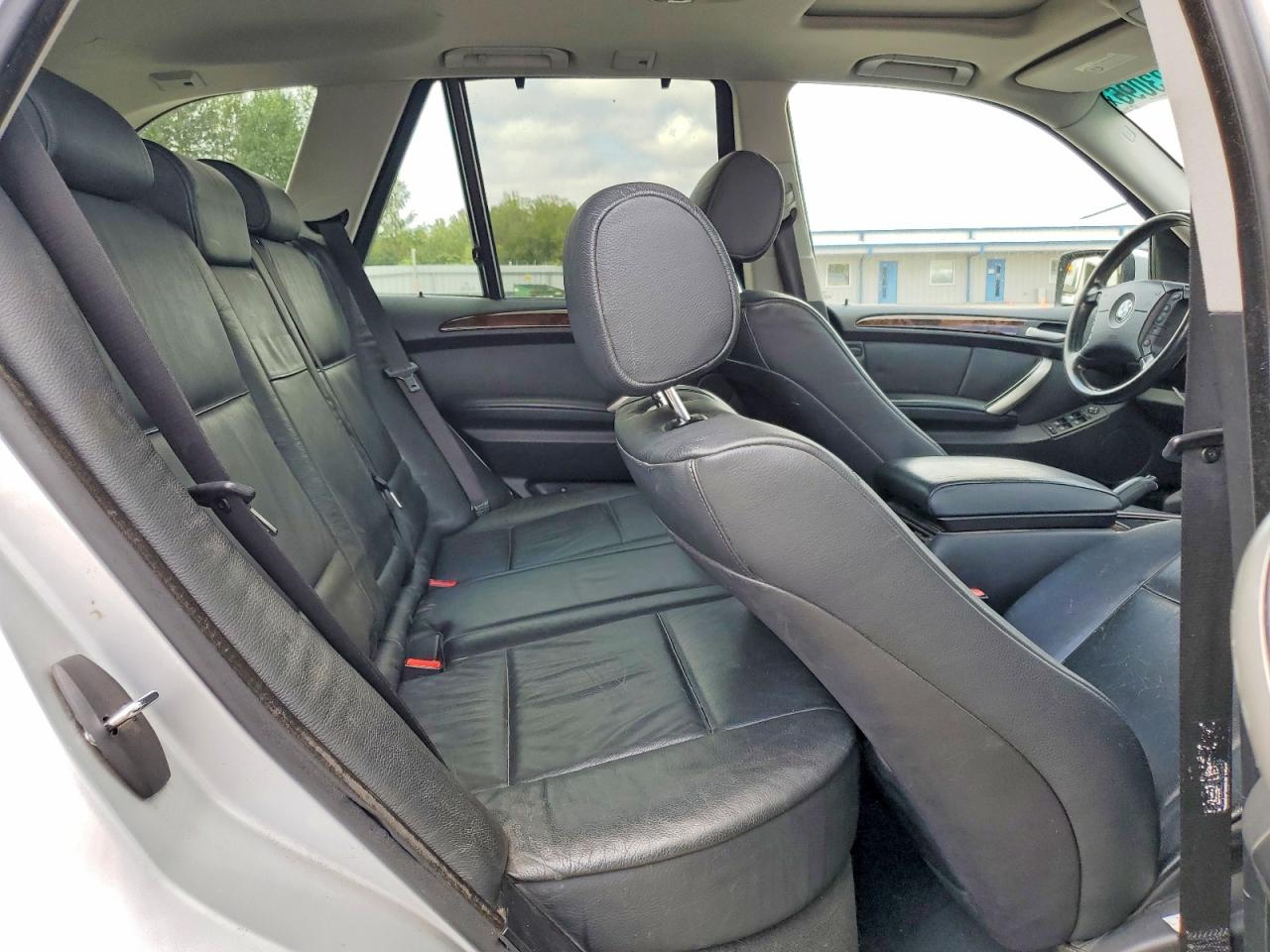 2003 Bmw X5 3.0i Silver vin: 5UXFA53523LW24752