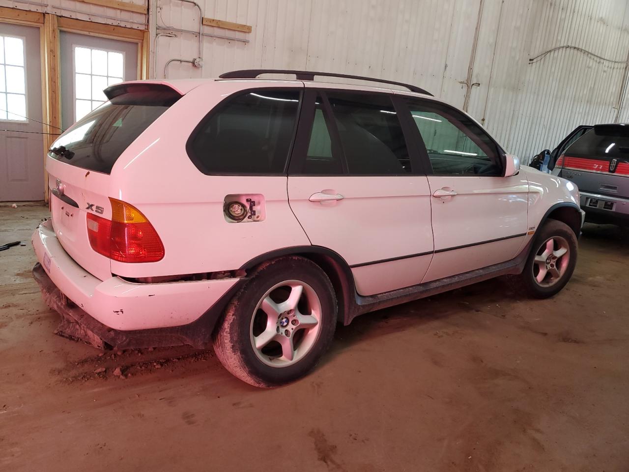 2002 Bmw X5 3.0i White vin: 5UXFA53532LP29007