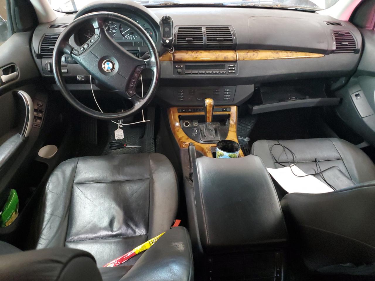 2002 Bmw X5 3.0i White vin: 5UXFA53532LP29007