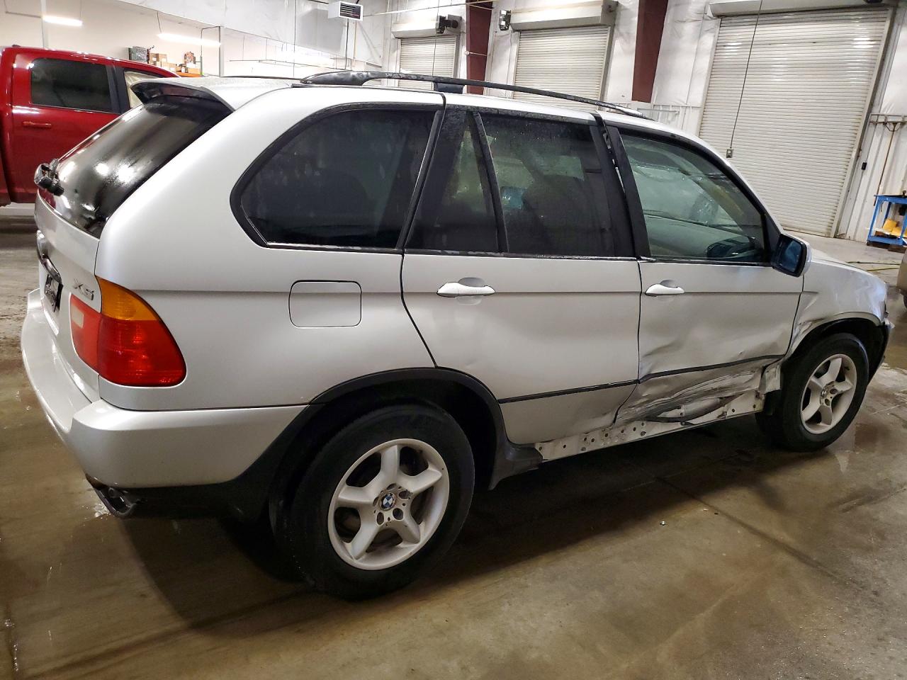 2002 Bmw X5 3.0i Silver vin: 5UXFA53532LP35888