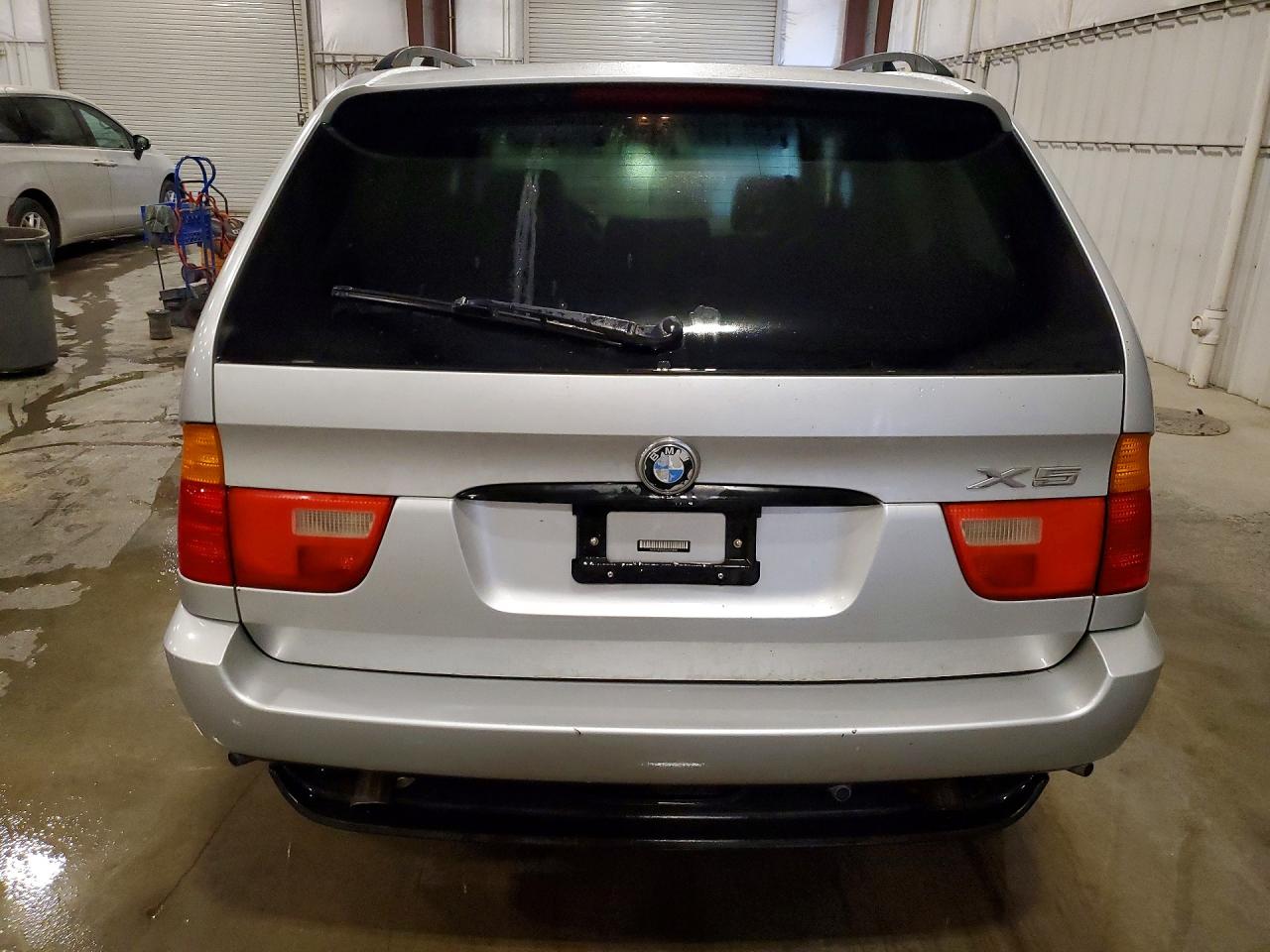 2002 Bmw X5 3.0i Silver vin: 5UXFA53532LP35888