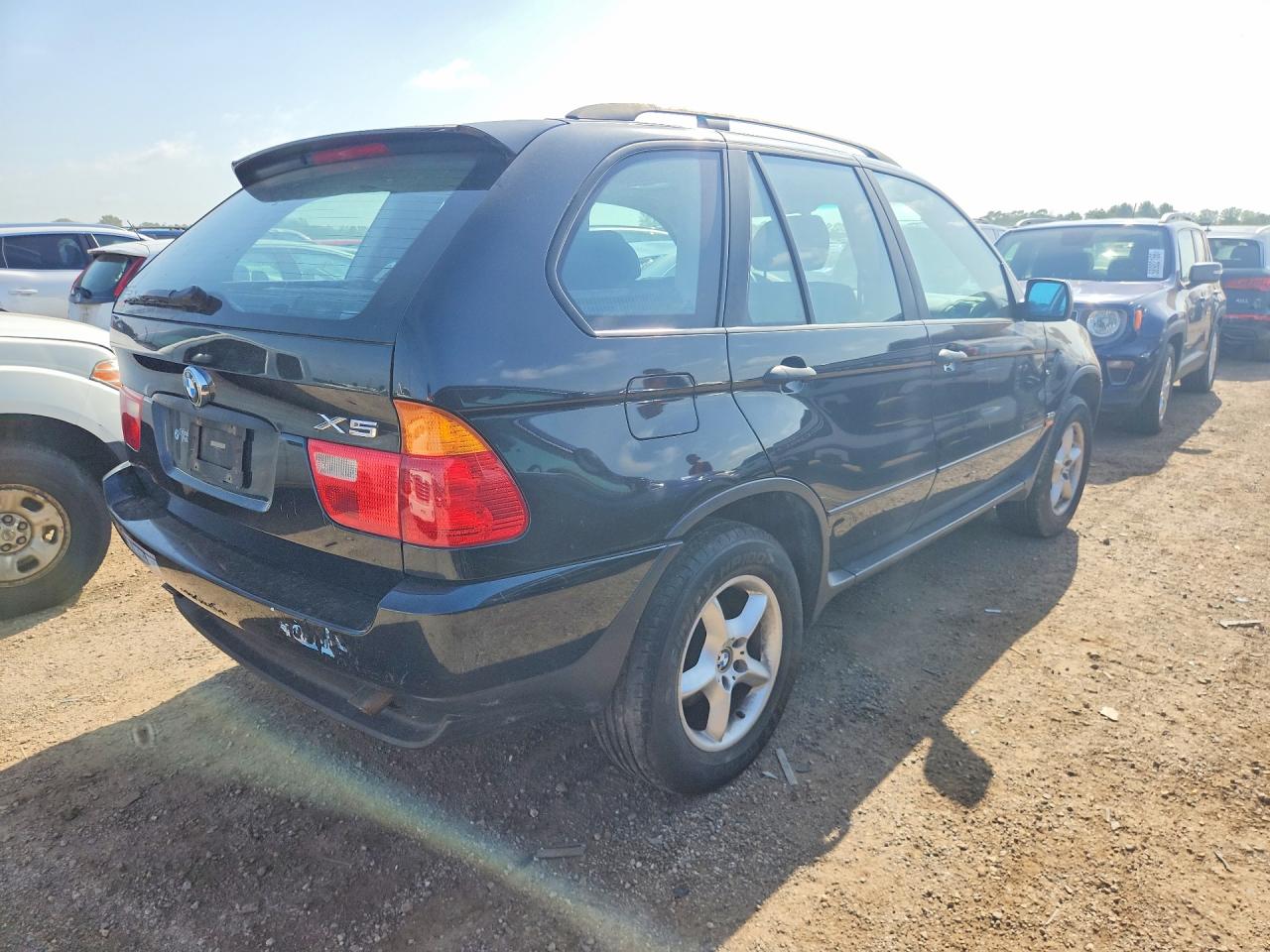 2002 Bmw X5 3.0i Black vin: 5UXFA53532LP45093
