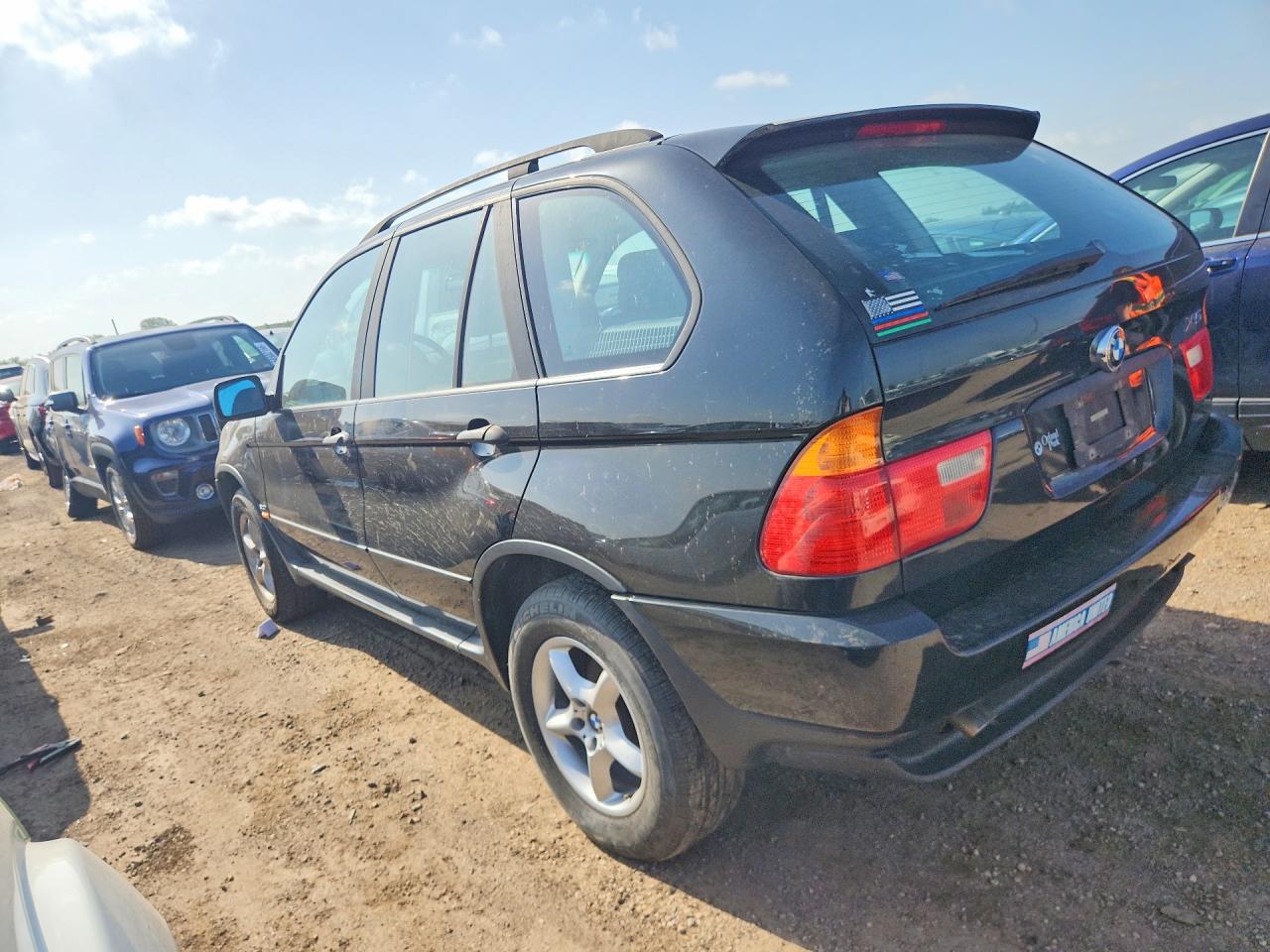2002 Bmw X5 3.0i Black vin: 5UXFA53532LP45093