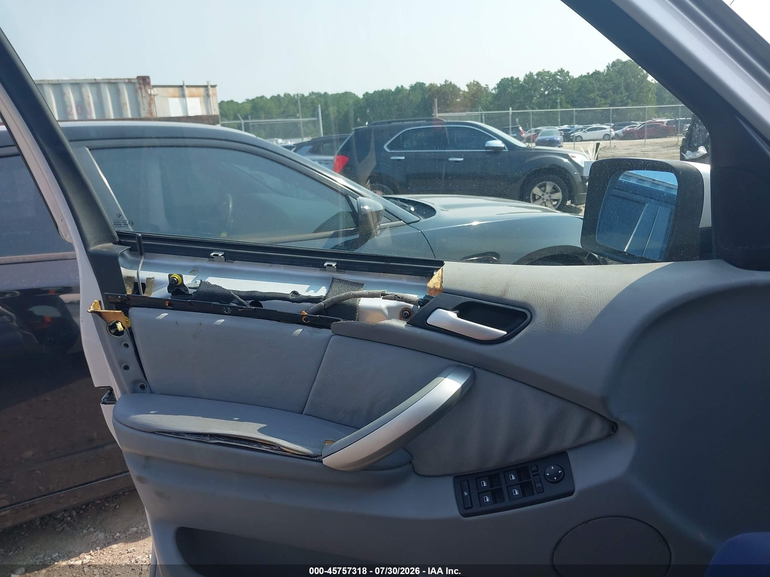 2002 Bmw X5 3.0i Silver vin: 5UXFA53542LP29033