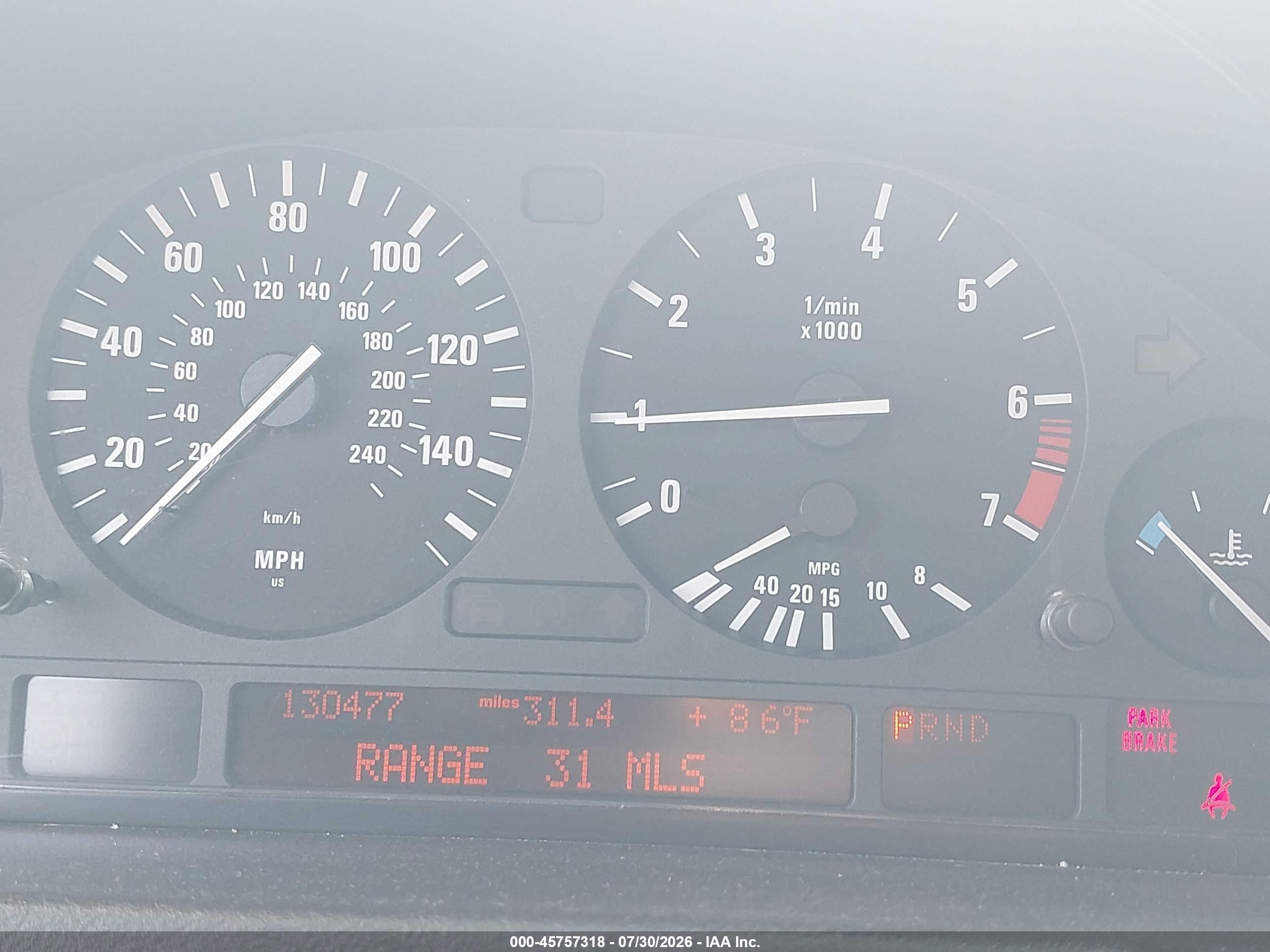 2002 Bmw X5 3.0i Silver vin: 5UXFA53542LP29033