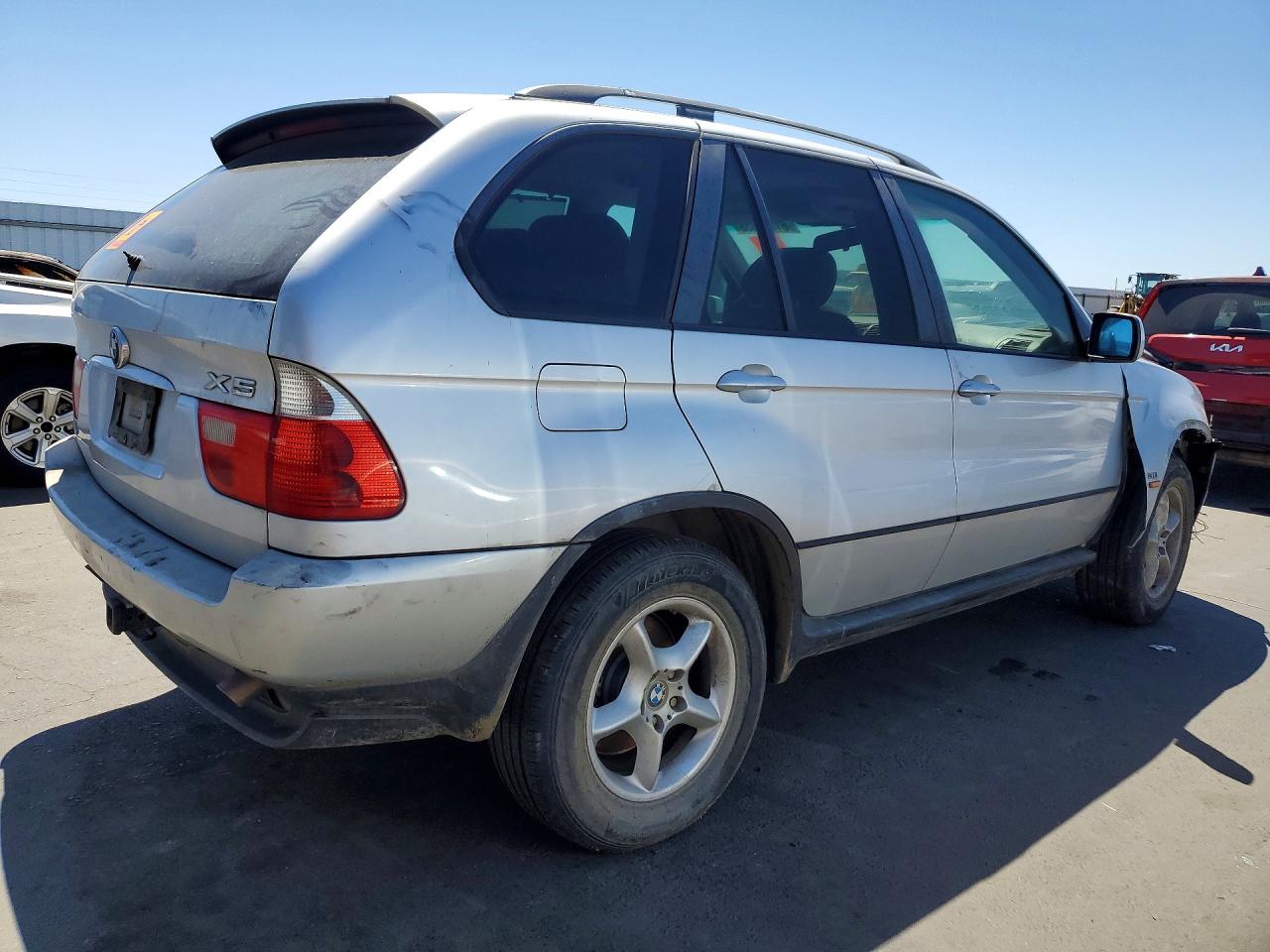 2003 Bmw X5 3.0i Silver vin: 5UXFA53543LV92127