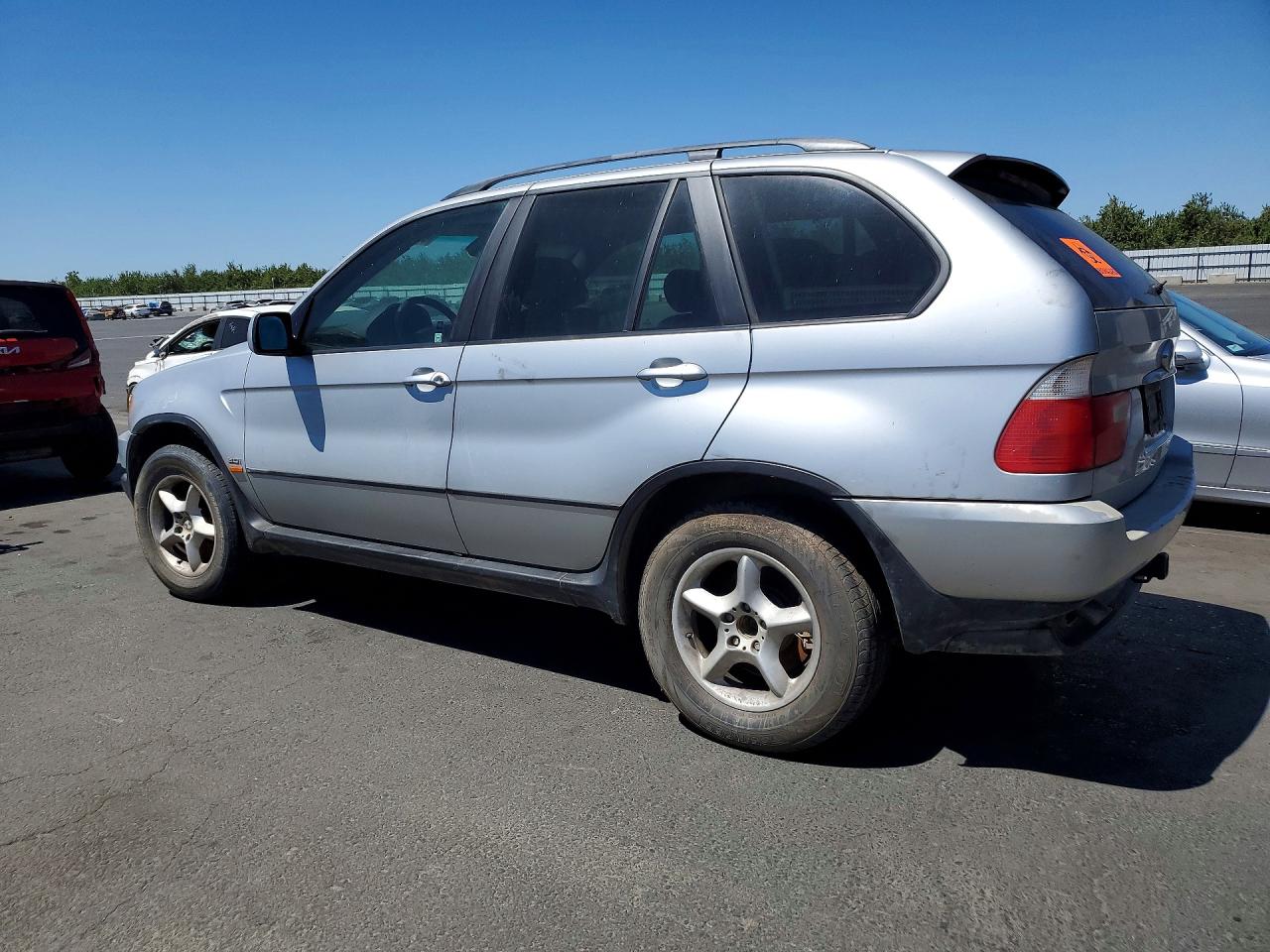 2003 Bmw X5 3.0i Silver vin: 5UXFA53543LV92127