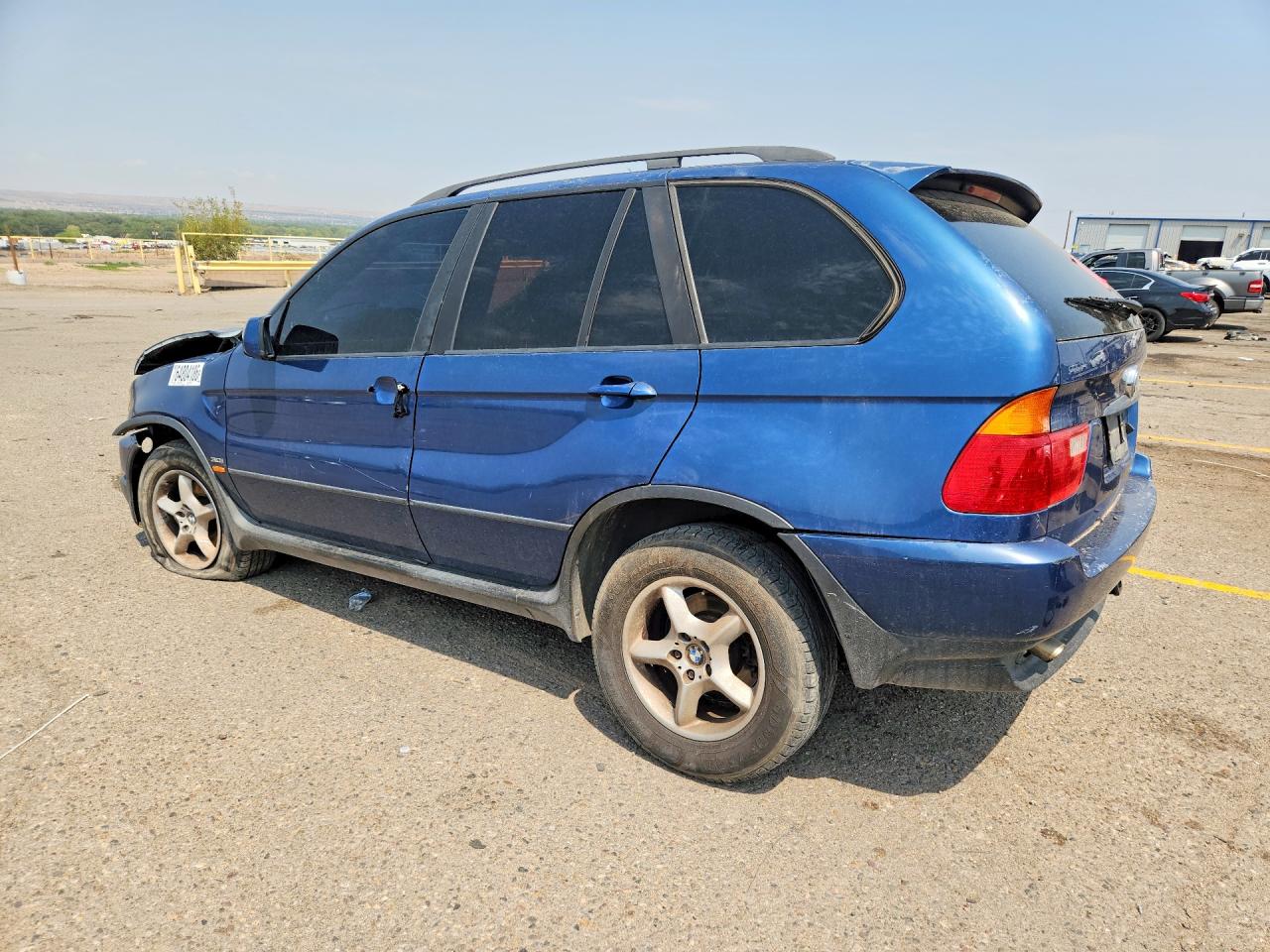 2002 Bmw X5 3.0i Blue vin: 5UXFA53562LP41197