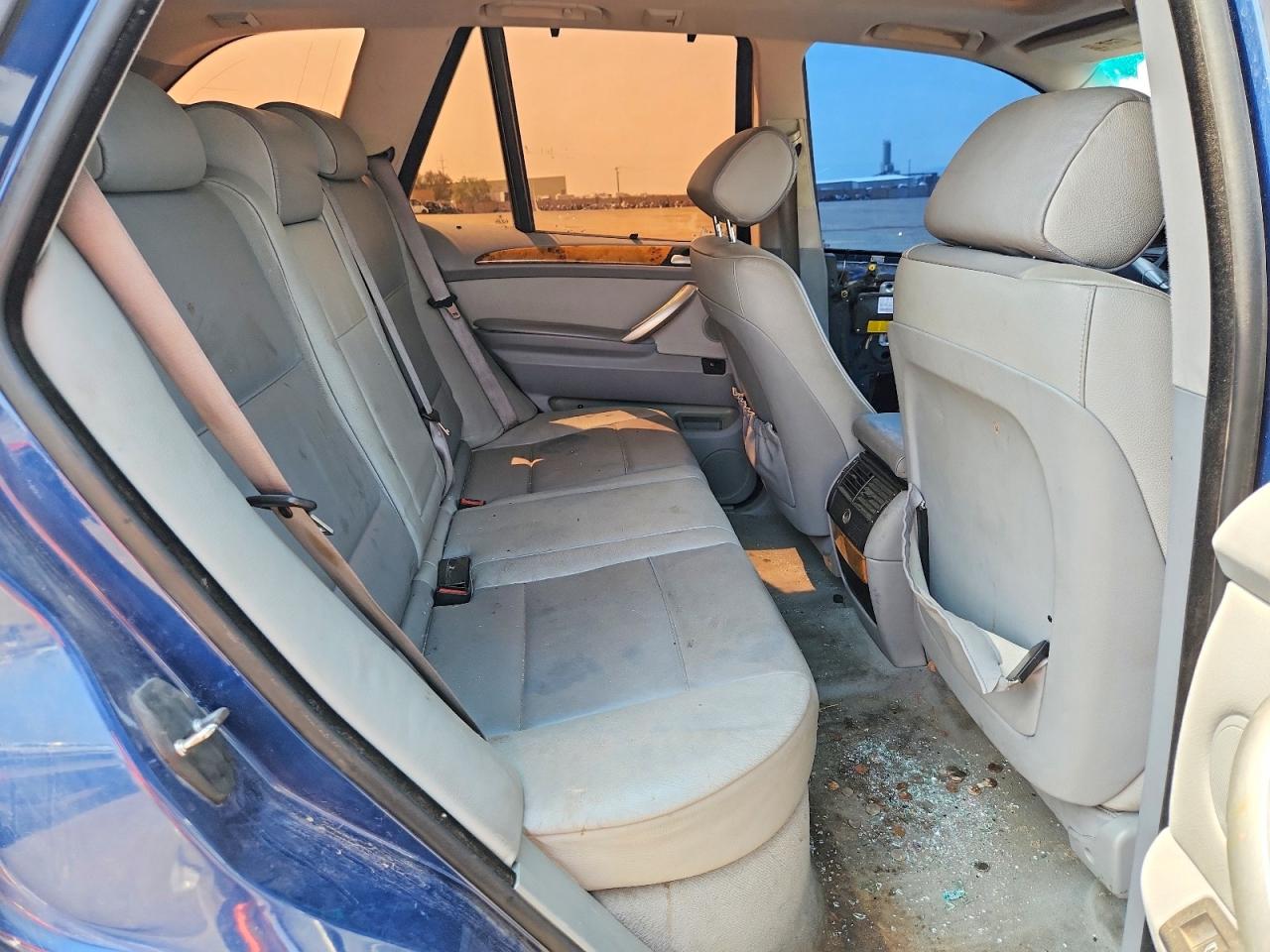 2002 Bmw X5 3.0i Blue vin: 5UXFA53562LP41197