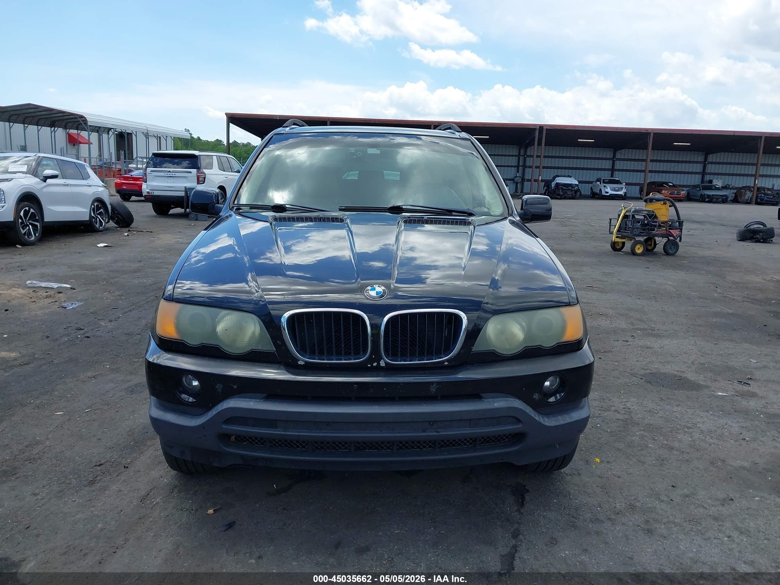 2003 Bmw X5 3.0i Black vin: 5UXFA53563LV81338