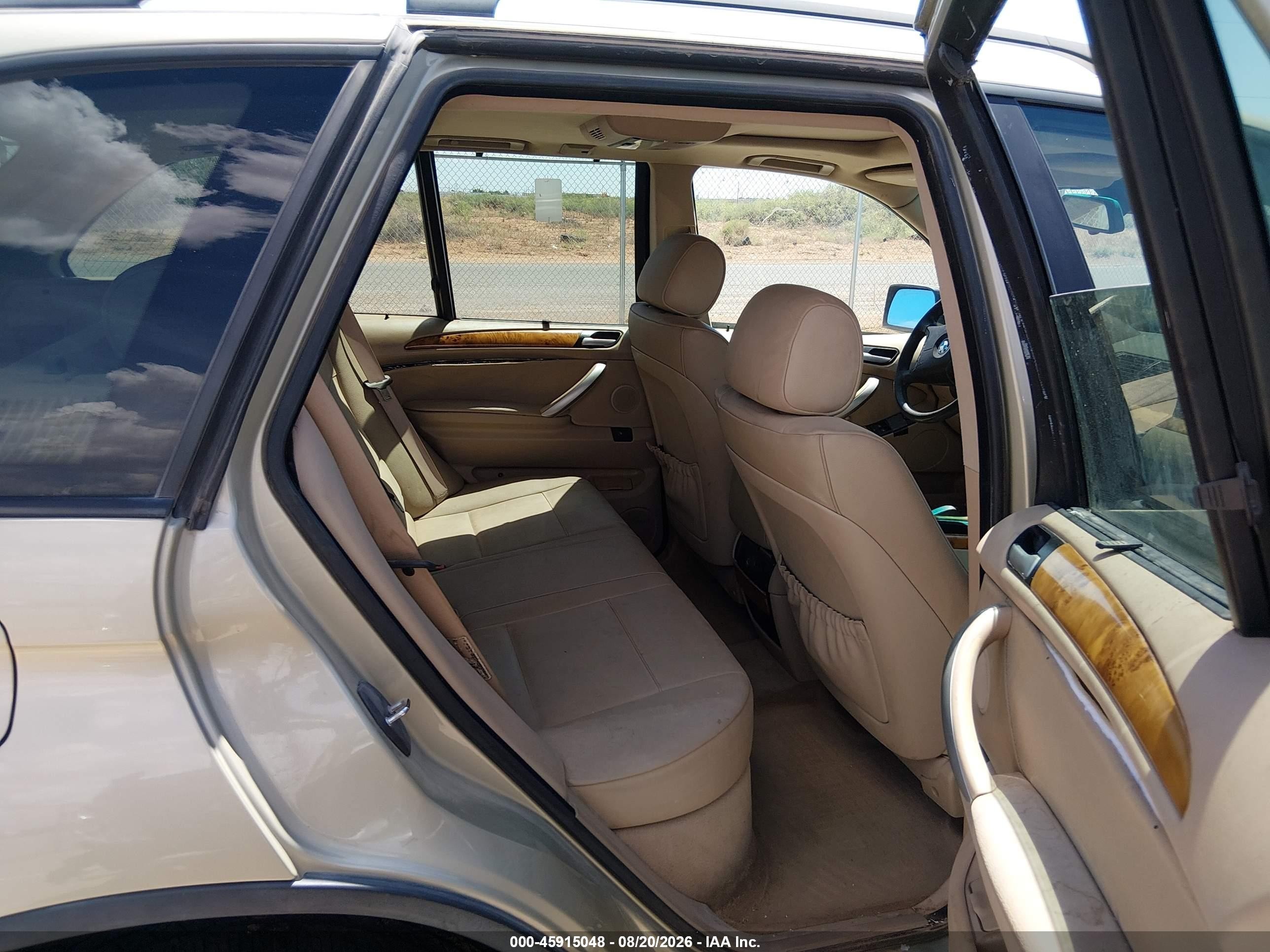 2003 Bmw X5 3.0i Gold vin: 5UXFA53563LW25838