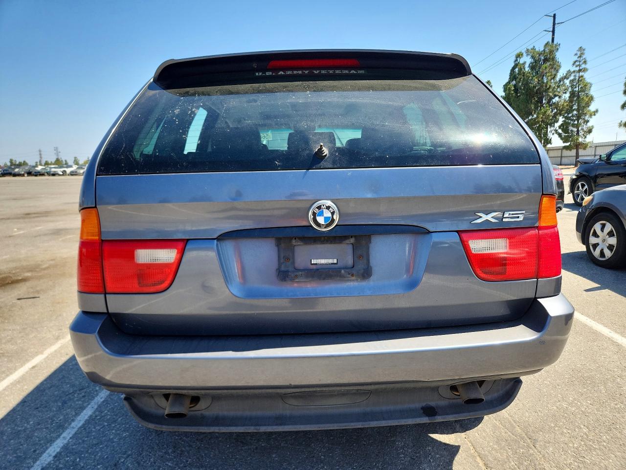 2002 Bmw X5 Gray vin: 5UXFA53572LP56775