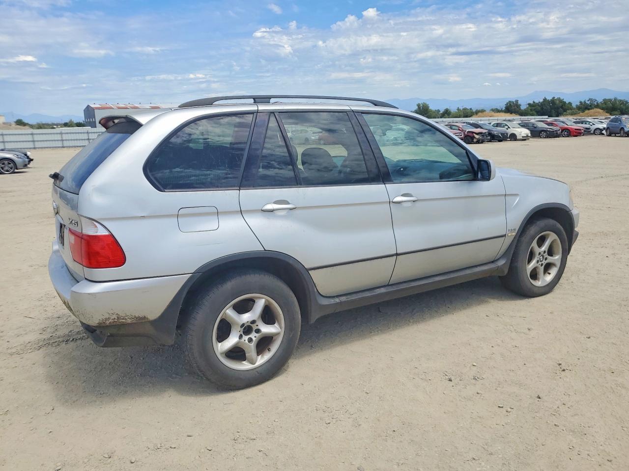 2003 Bmw X5 3.0i Silver vin: 5UXFA53573LV97452