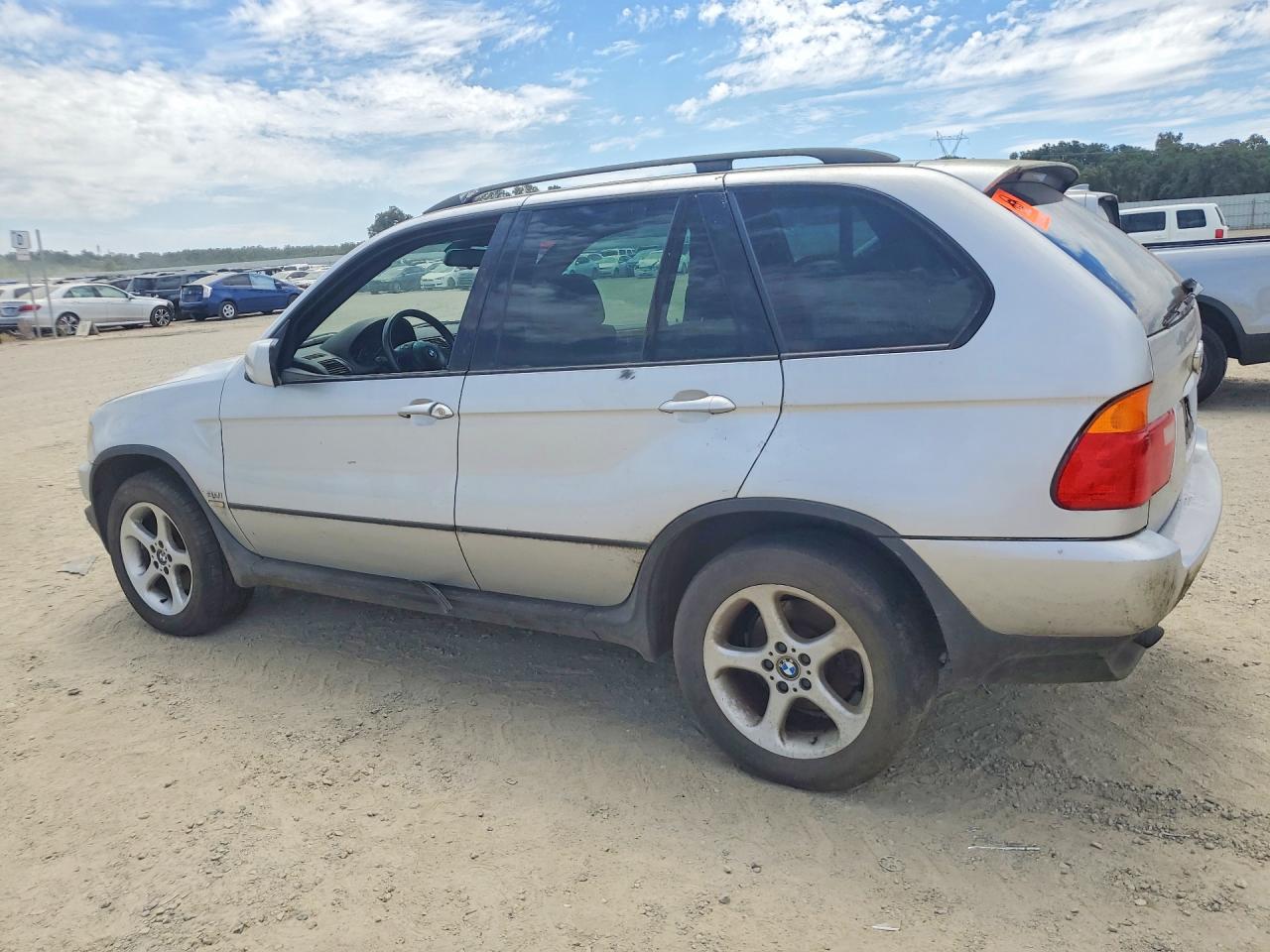 2003 Bmw X5 3.0i Silver vin: 5UXFA53573LV97452