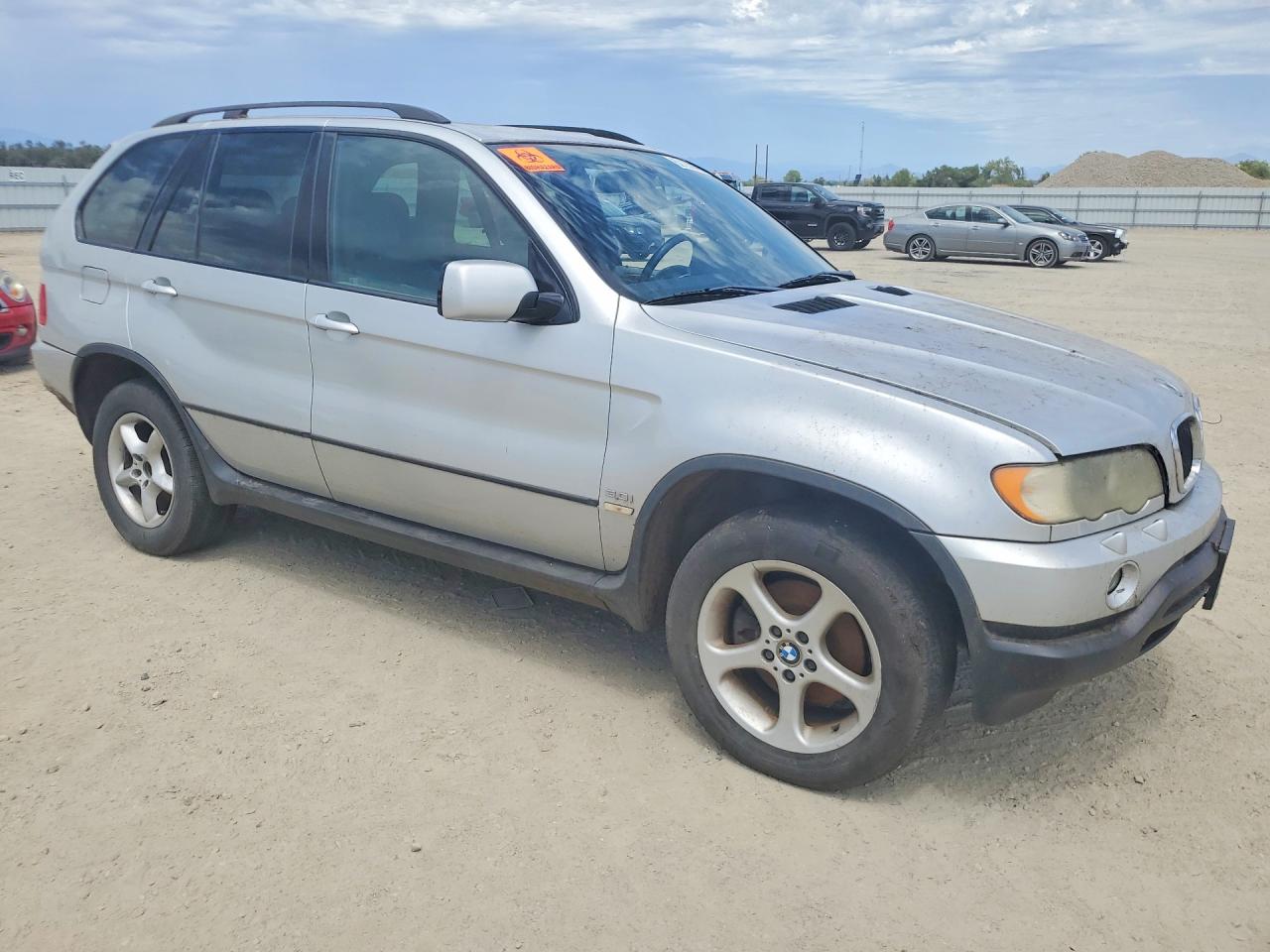 2003 Bmw X5 3.0i Silver vin: 5UXFA53573LV97452