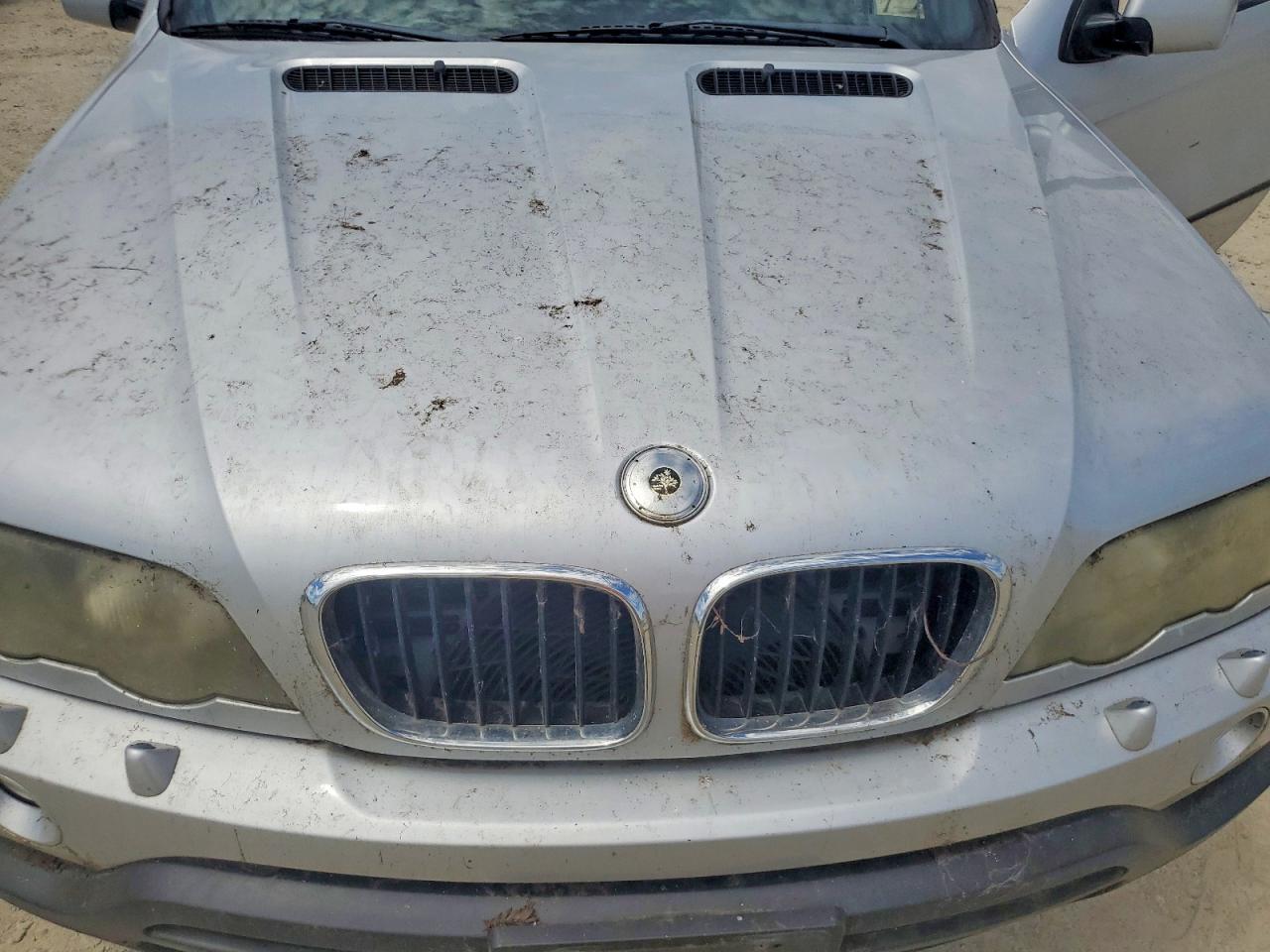 2003 Bmw X5 3.0i Silver vin: 5UXFA53573LV97452