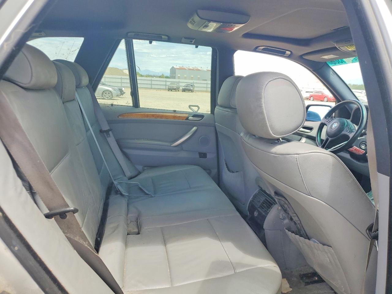 2003 Bmw X5 3.0i Silver vin: 5UXFA53573LV97452