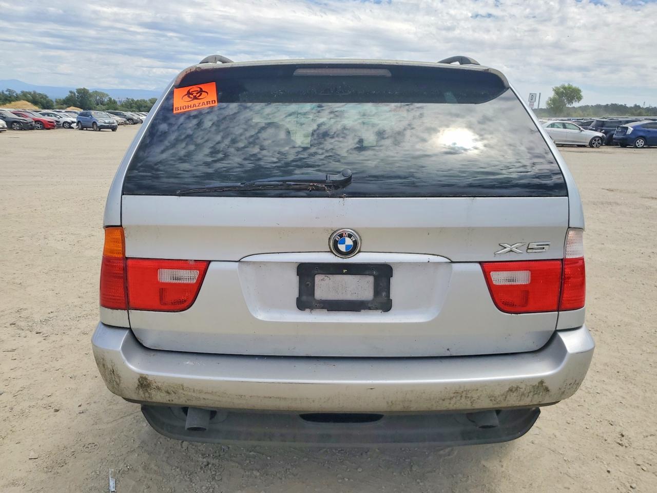 2003 Bmw X5 3.0i Silver vin: 5UXFA53573LV97452
