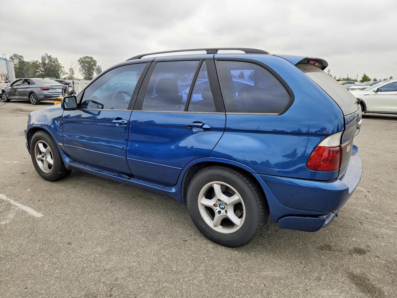 2002 Bmw X5 3.0i Синий vin: 5UXFA53582LP33005